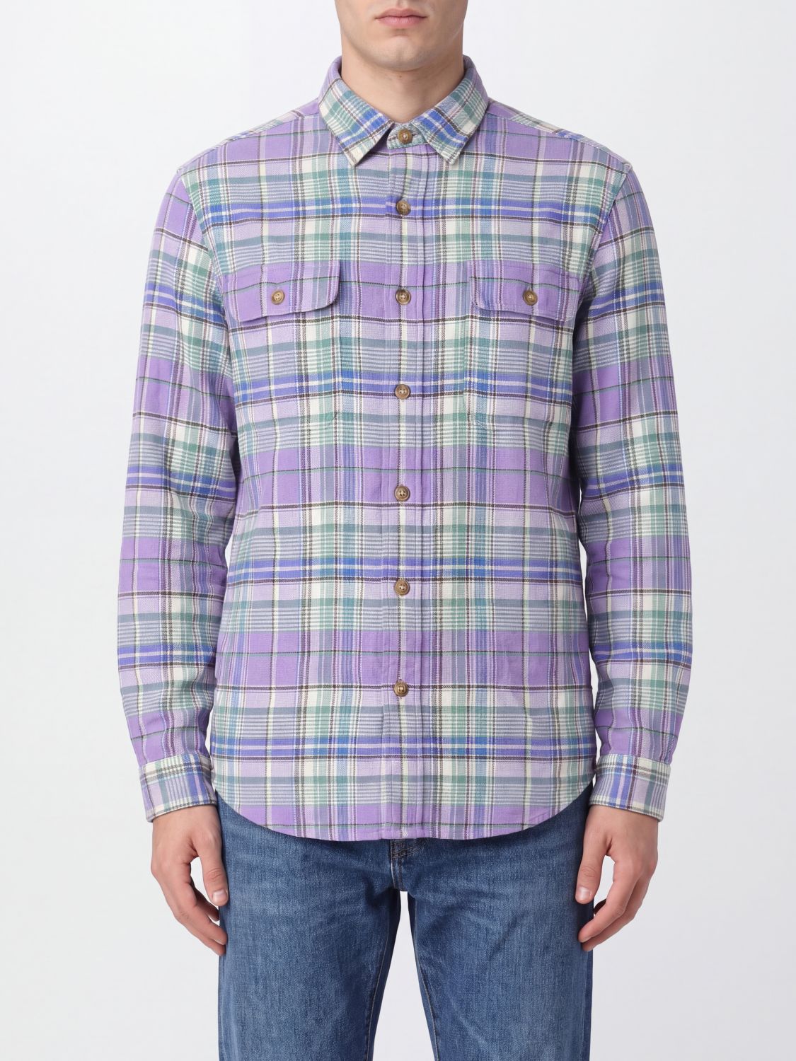 POLO RALPH LAUREN Shirt Men color Lavender