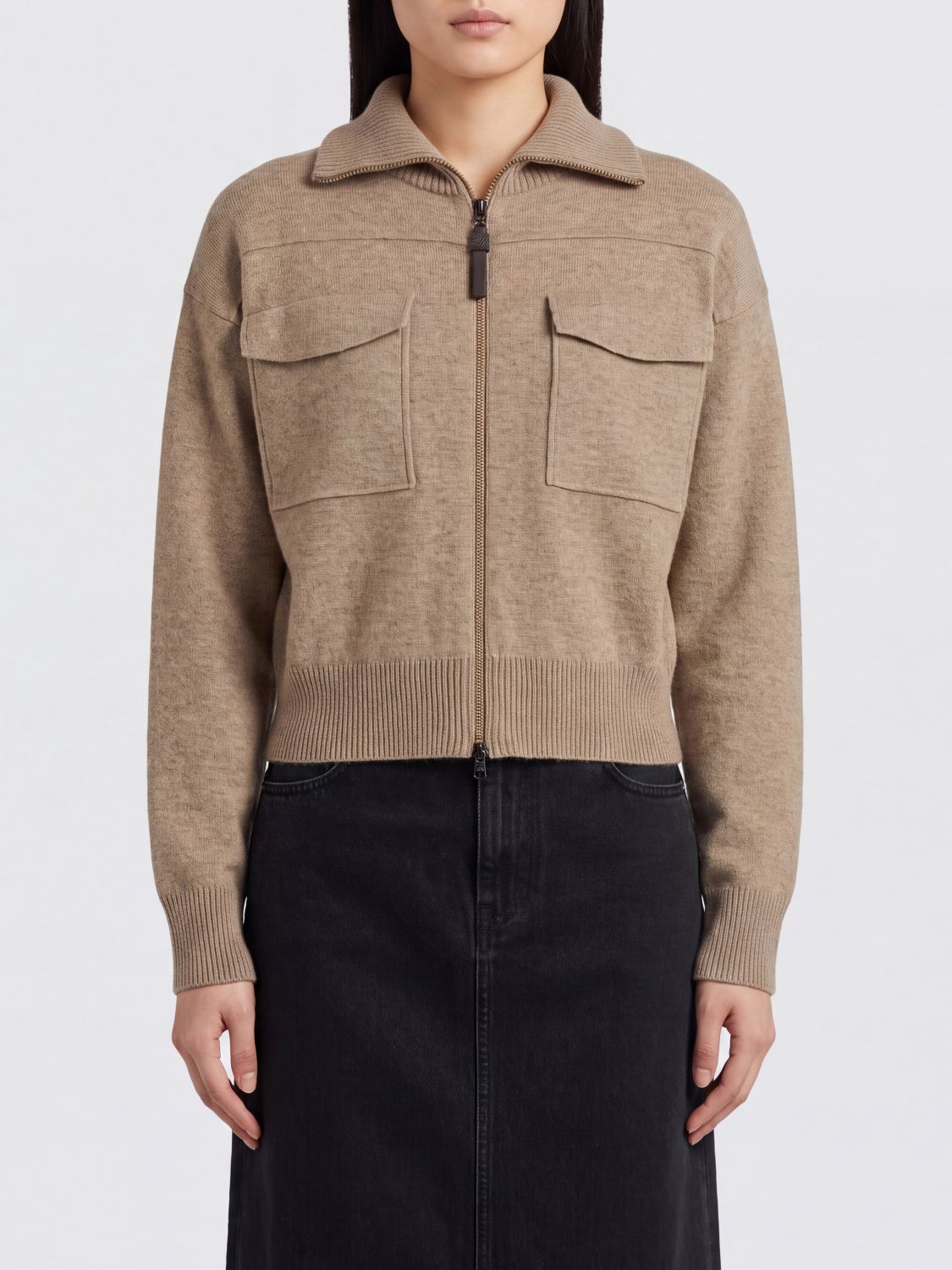 BRUNELLO CUCINELLI Sweater Woman color Beige