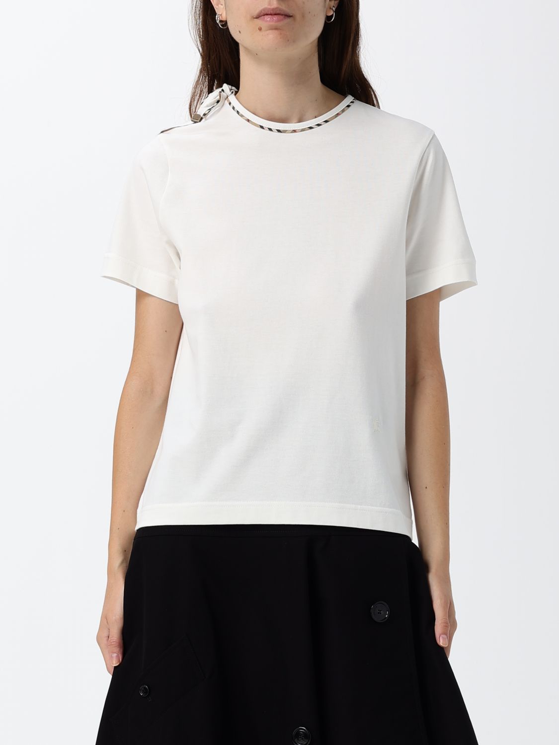 BURBERRY T-Shirts Donna colore Bianco