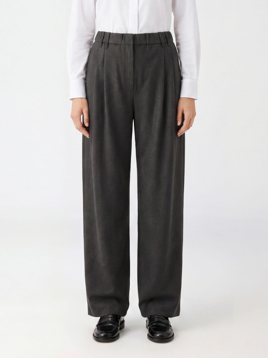 BRUNELLO CUCINELLI Pants Woman color Grey