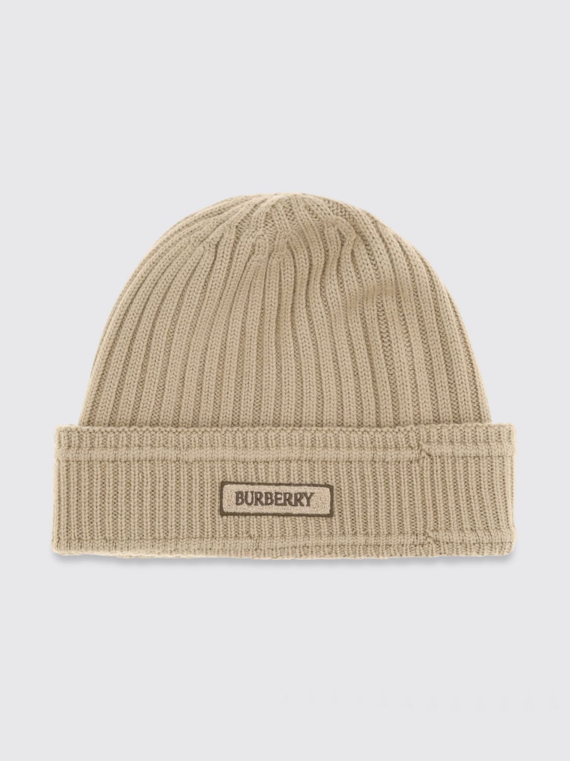 BURBERRY Hat Men color Earth
