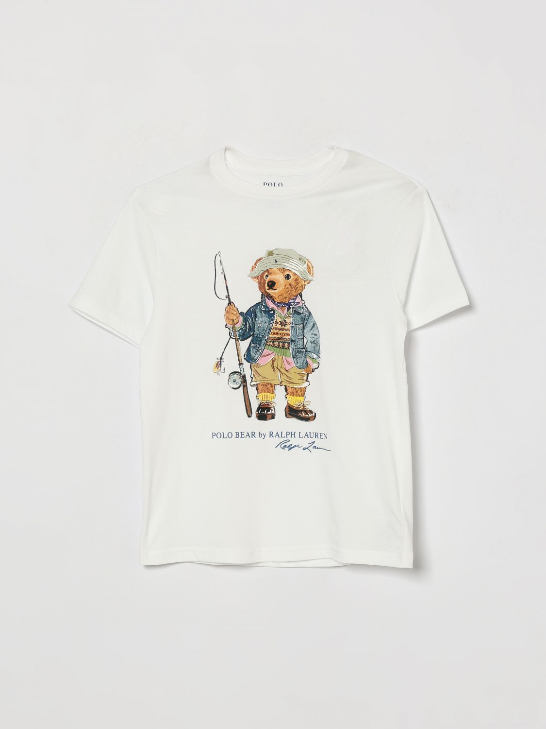 POLO RALPH LAUREN T-Shirt Kids color White