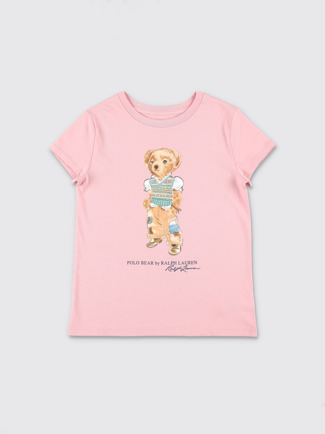 POLO RALPH LAUREN T-Shirt Kids color Pink