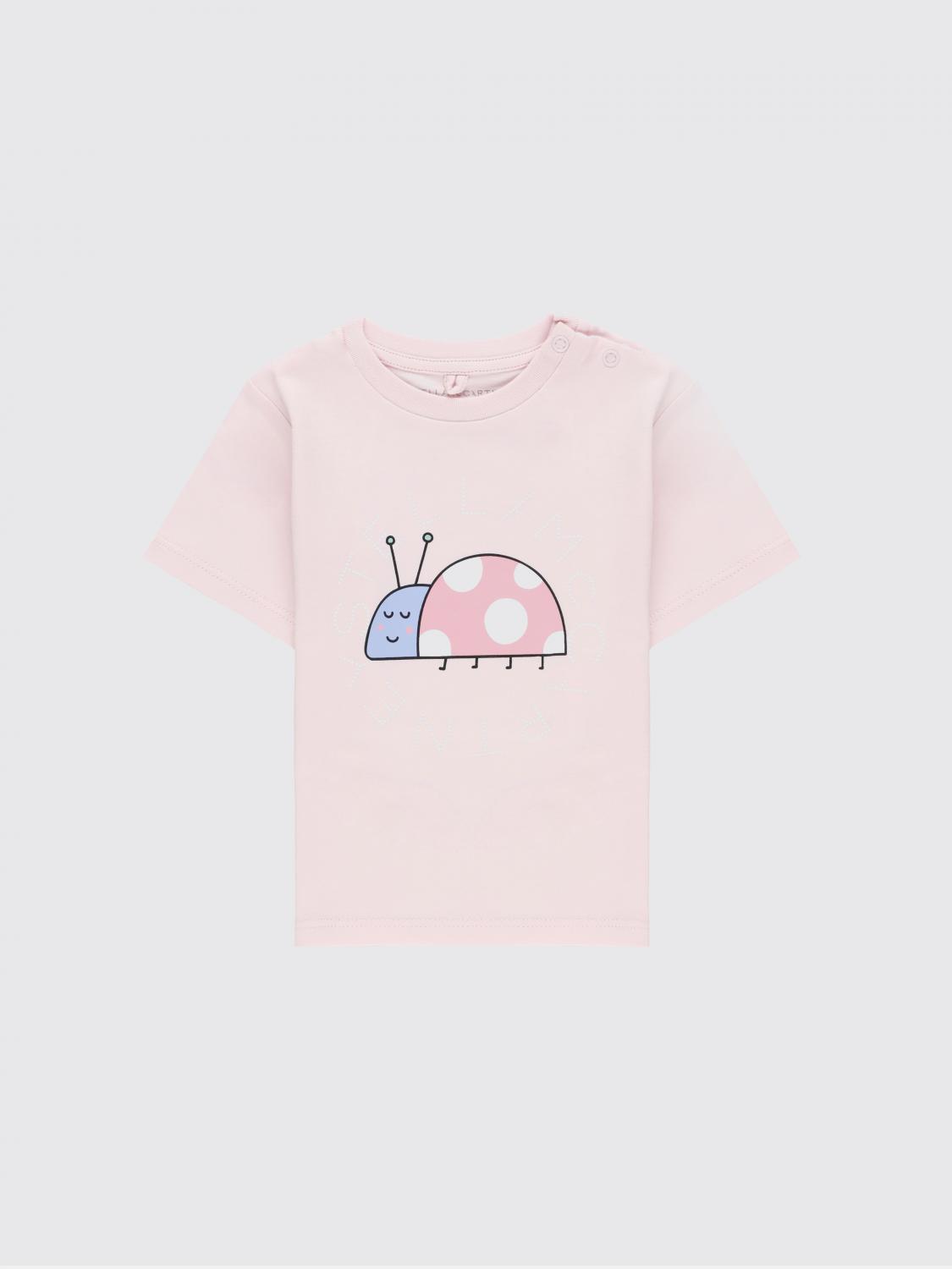 STELLA MCCARTNEY KIDS Girl's Cotton T-Shirt with Colourful Graphic Print　STELLA MCCARTNEY KIDS カラフルグラフィックプリント ガールズコットン Tシャツ STELLA