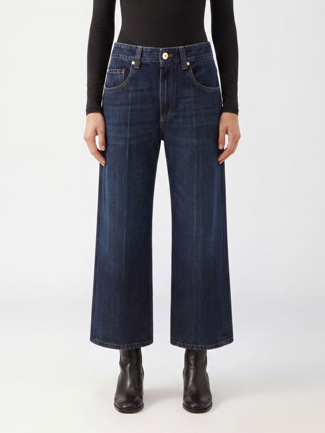 BRUNELLO CUCINELLI Jeans Woman color Blue