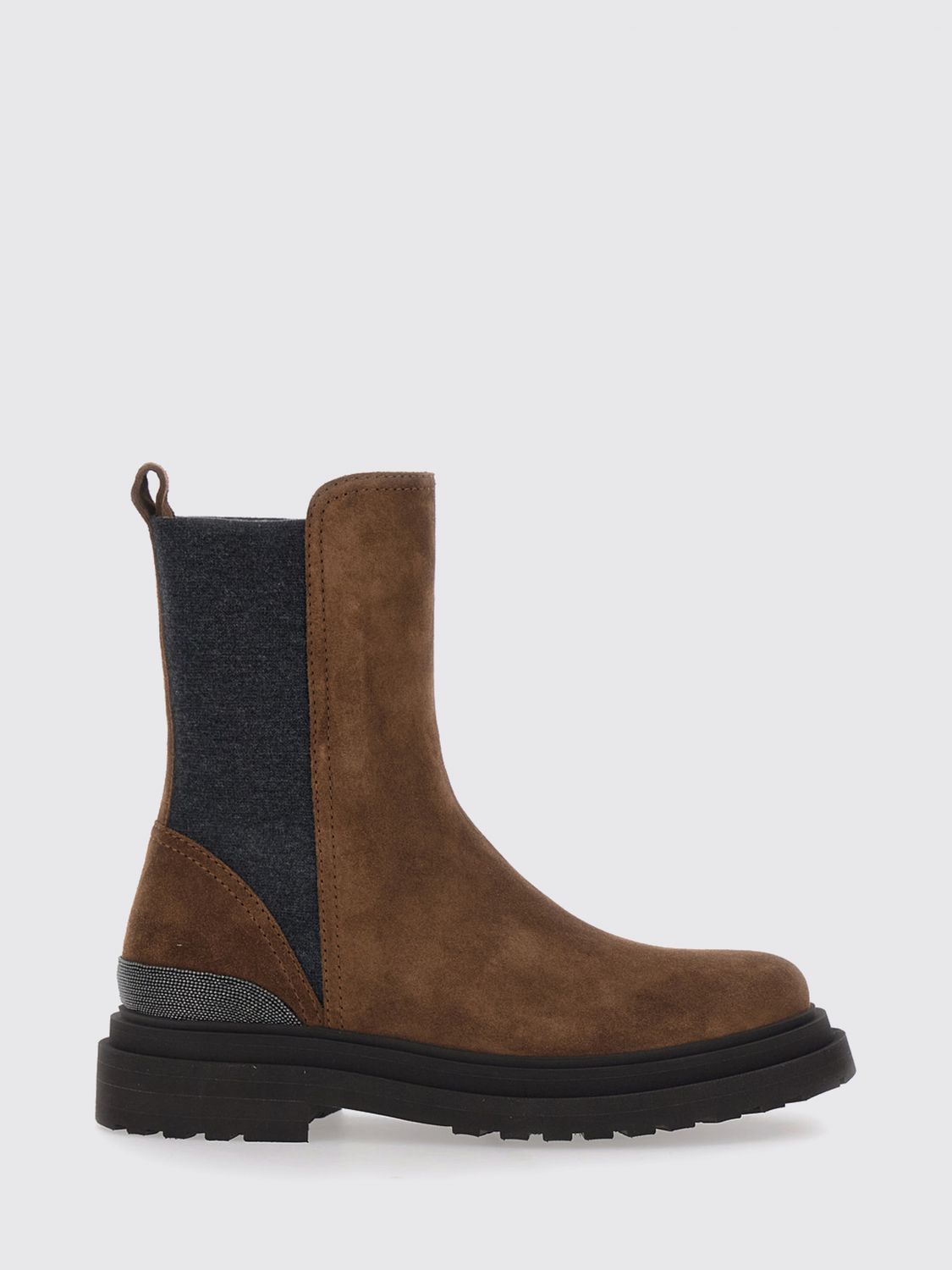 BRUNELLO CUCINELLI Boots Woman color Earth
