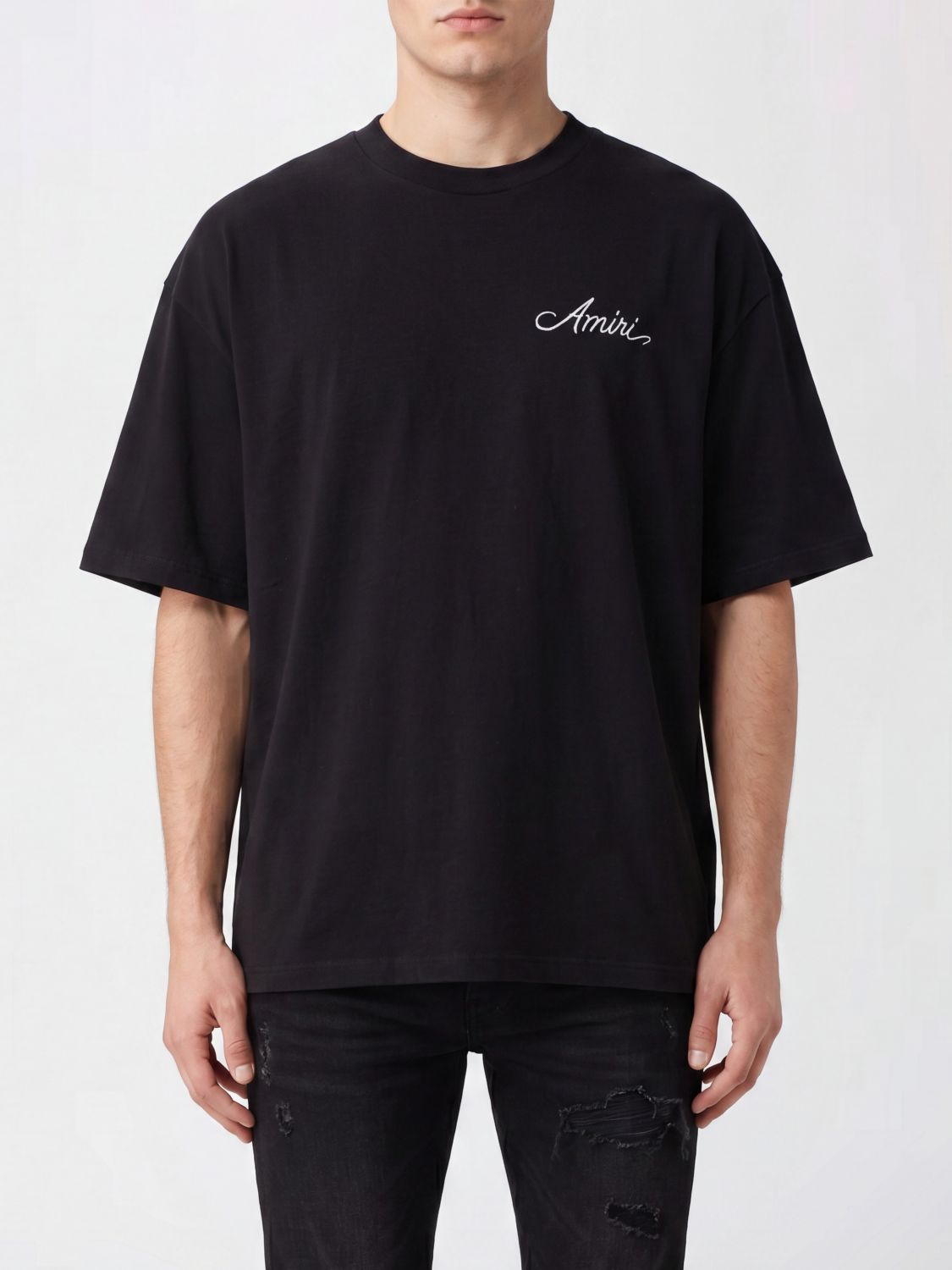 AMIRI Relaxed-Fit Dropped-Shoulder T-Shirt with Graphic Print