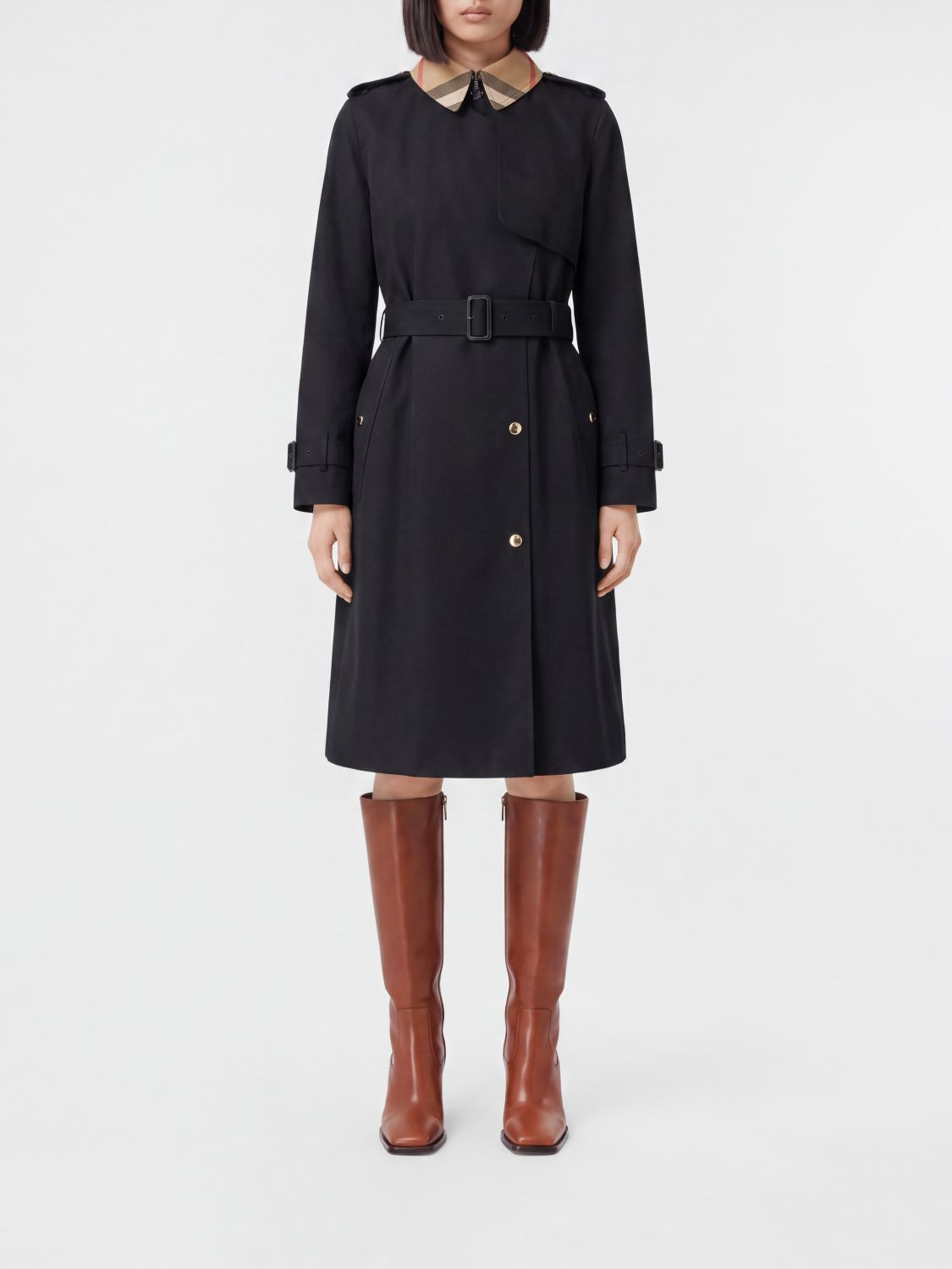 BURBERRY Jacket Woman color Black