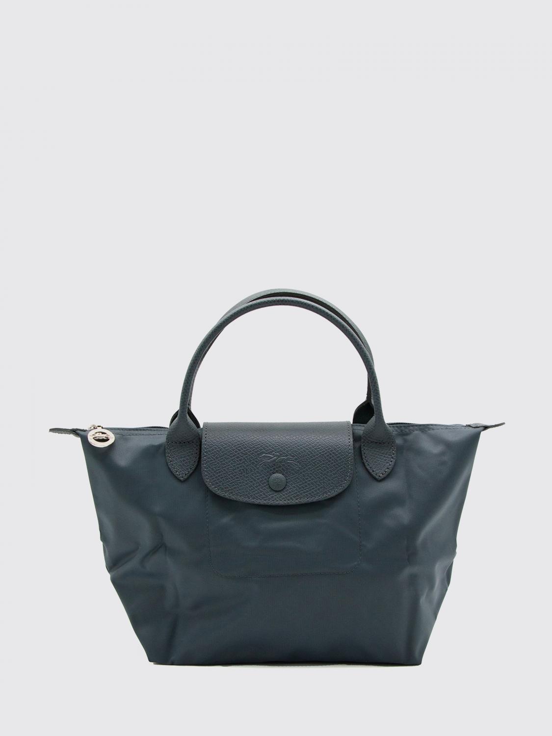 LONGCHAMP Le Pliage Green Small Foldable Handbag in Recycled Nylon　LONGCHAMP ル プリアージュ グリーン スモール 折りたたみハンドバッグ (リサイクル ナイロン) LONGCHAMP