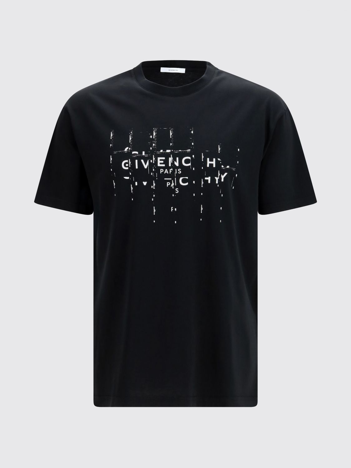 GIVENCHY T-shirt girocollo in cotone con logo