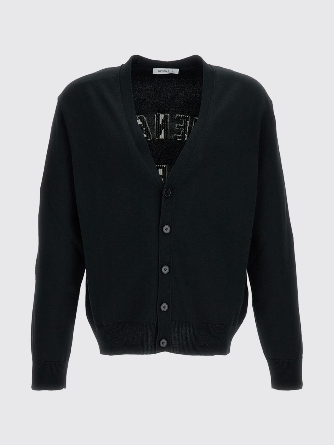 GIVENCHY Cardigan in maglia di cotone