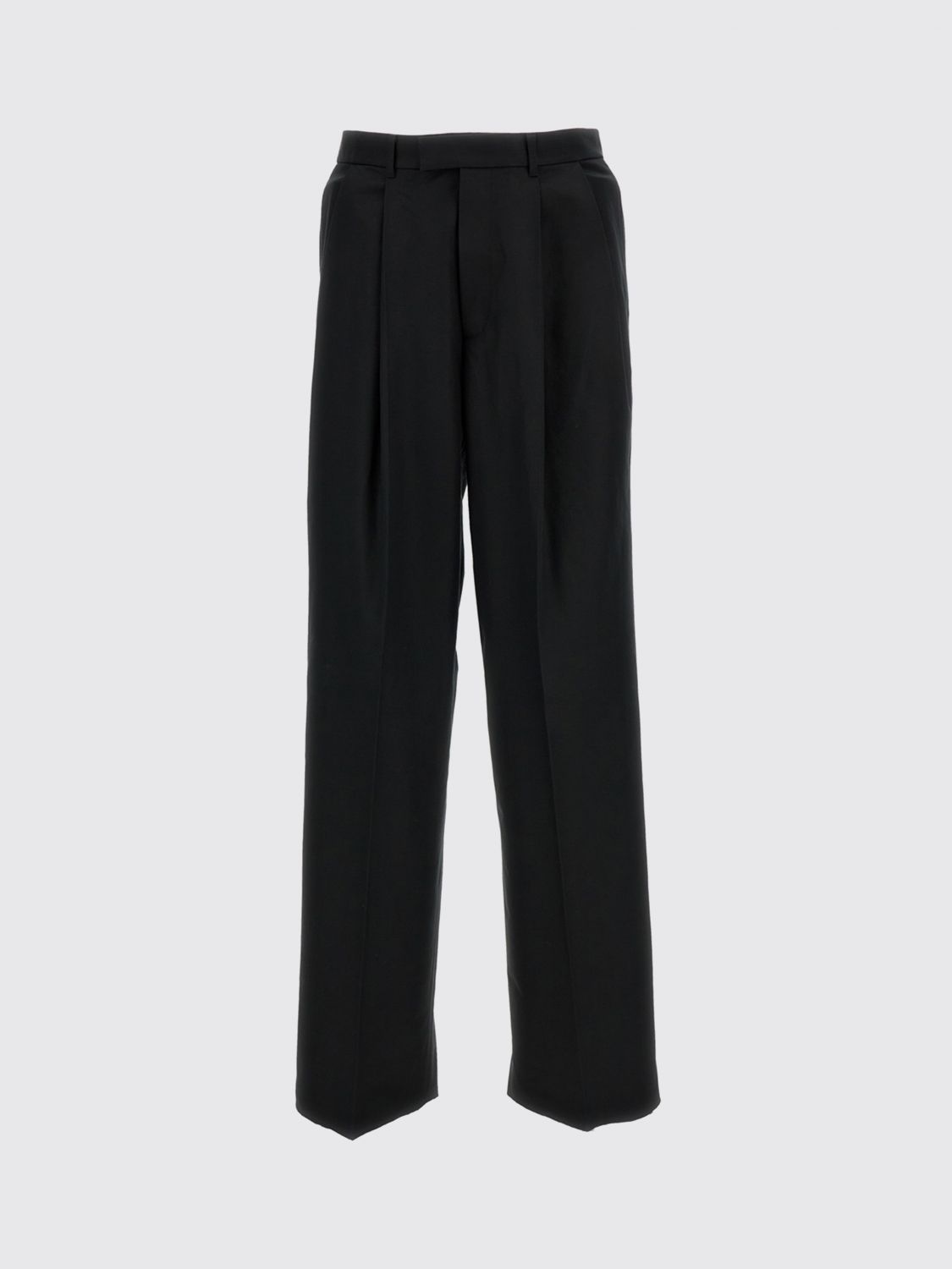 GIVENCHY Pantaloni classici in popeline di cotone
