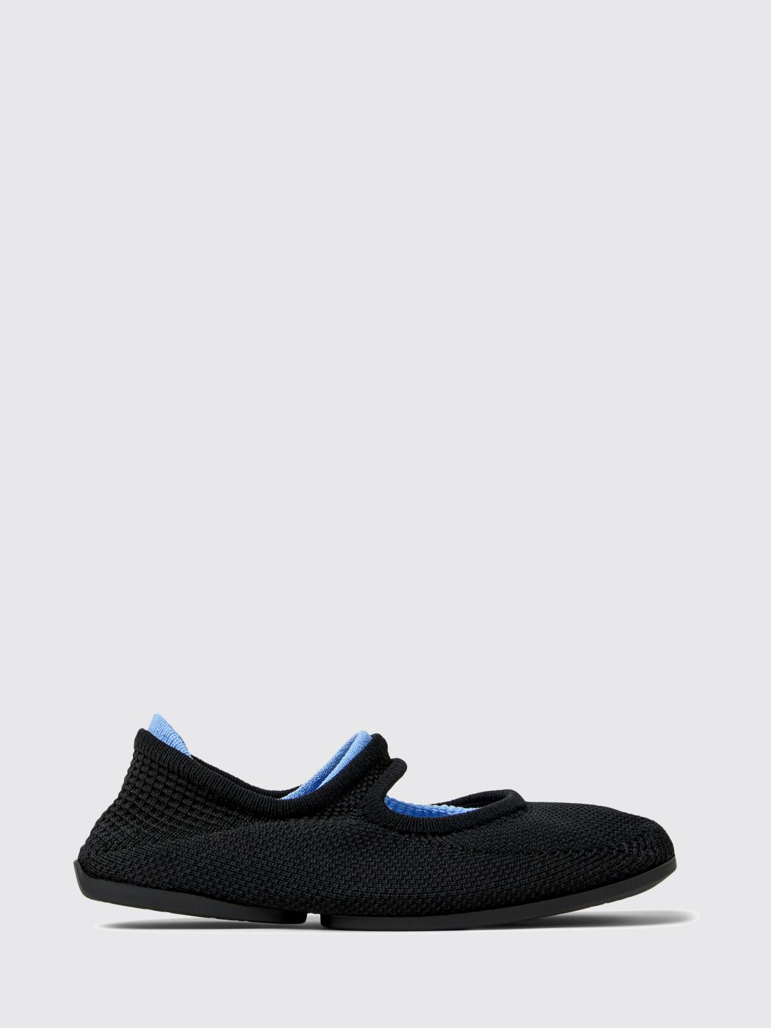 CAMPER Right Niko Mary Jane Ballerinas in Recycled Fabric with Elastic Band
