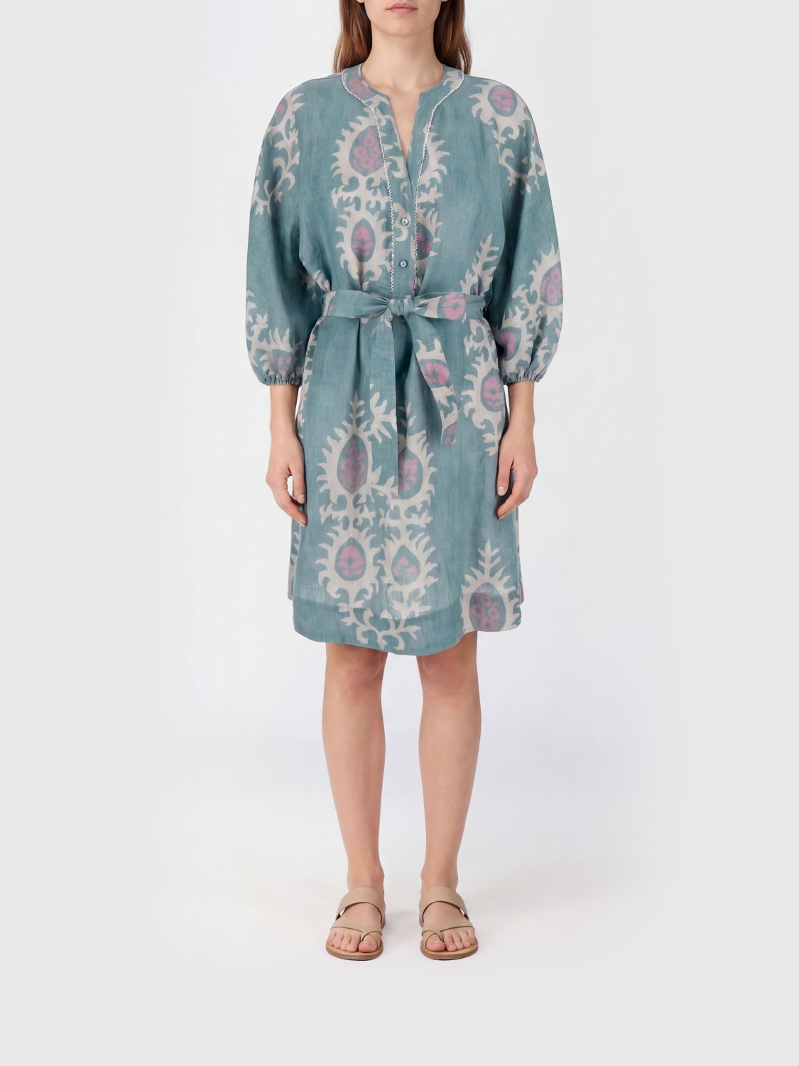 Bazar Deluxe Dress Woman In Blue