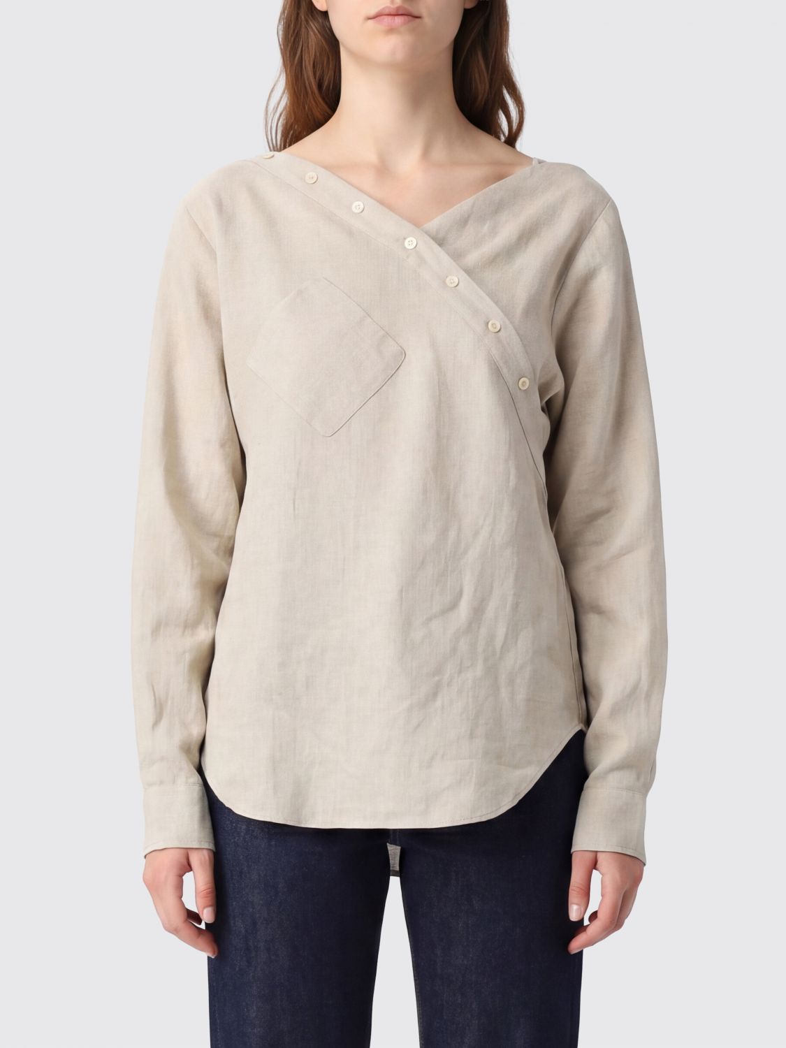 COPERNI Shirt Woman color Beige