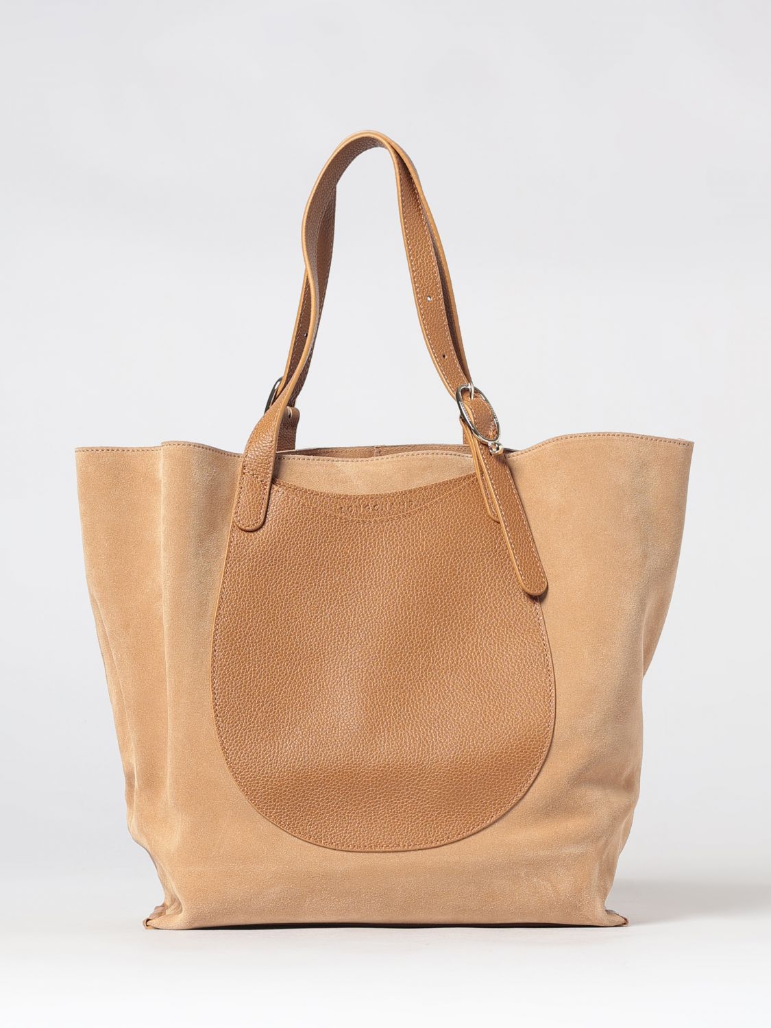LONGCHAMP Complice Large Suede Calfskin Tote Bag LONGCHAMP Complice Large Suede Calfskin Tote Bag
