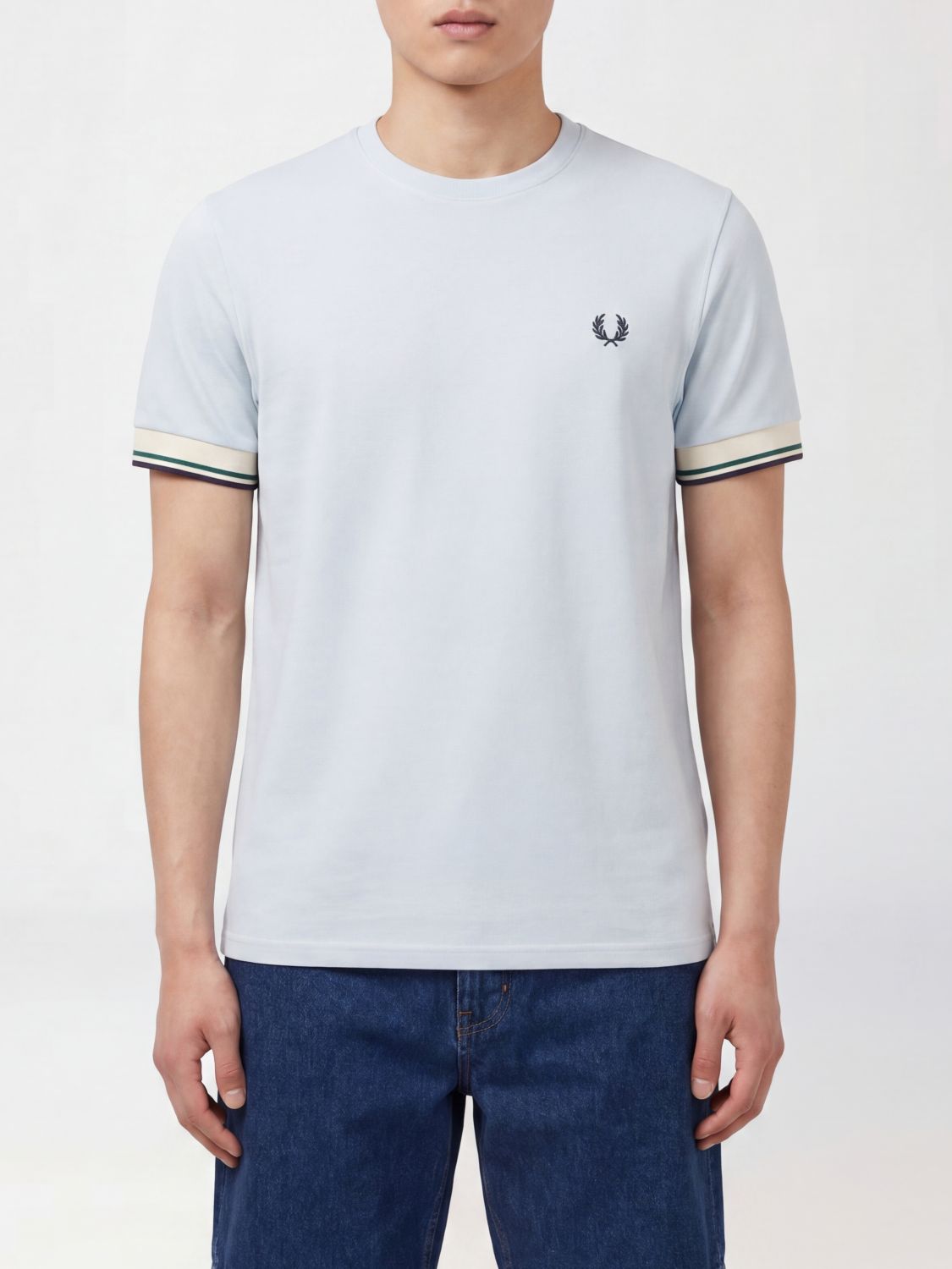 FRED PERRY T-Shirt Men color White