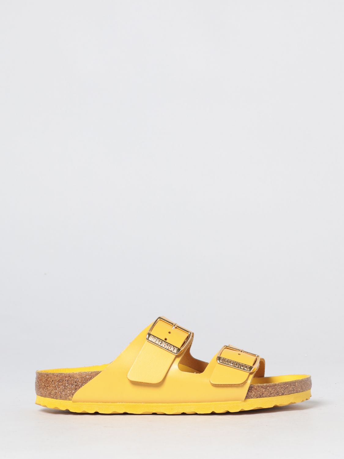 BIRKENSTOCK Arizona Smooth Leather Sandals with Double Buckles