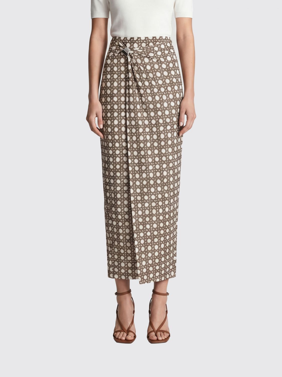 NANUSHKA Skirt Woman color Brown