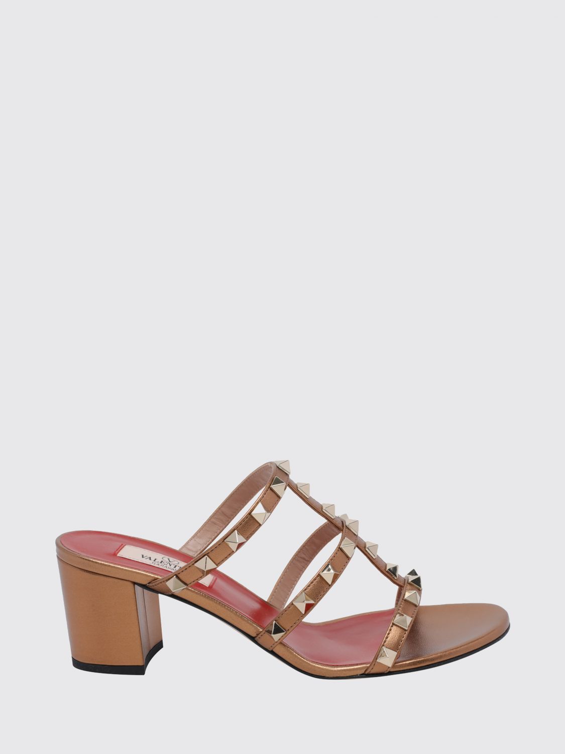 VALENTINO GARAVANI Sandali Con Tacco Donna colore Oro