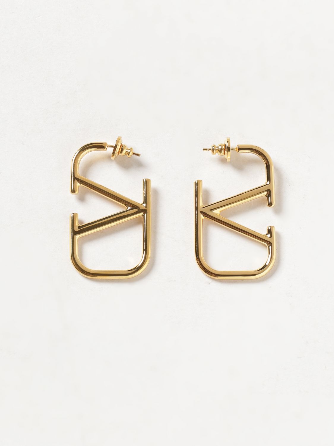 Valentino Garavani VLogo Signature Pendant Metal Earrings · OS