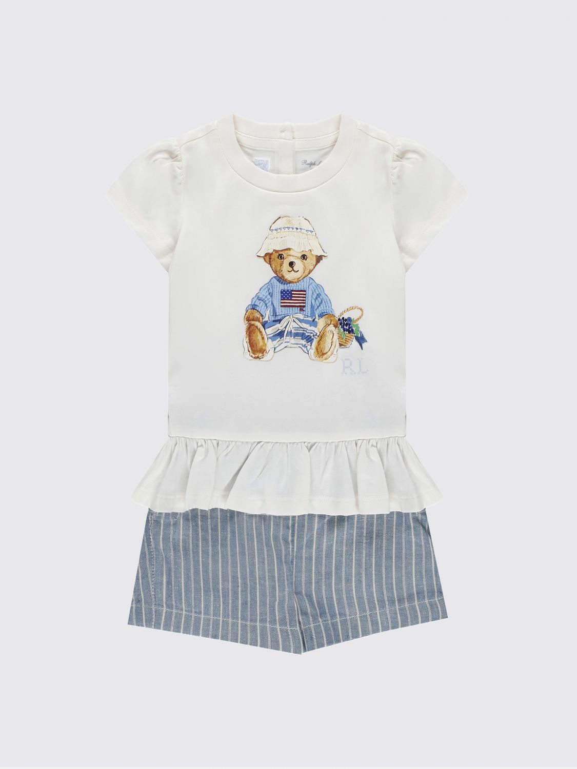POLO RALPH LAUREN Abito Bambino colore Bianco
