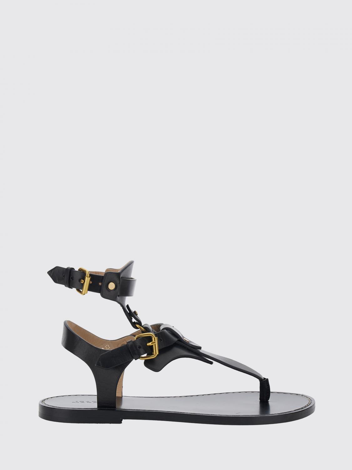 ISABEL MARANT Sandali Basso Donna colore Nero