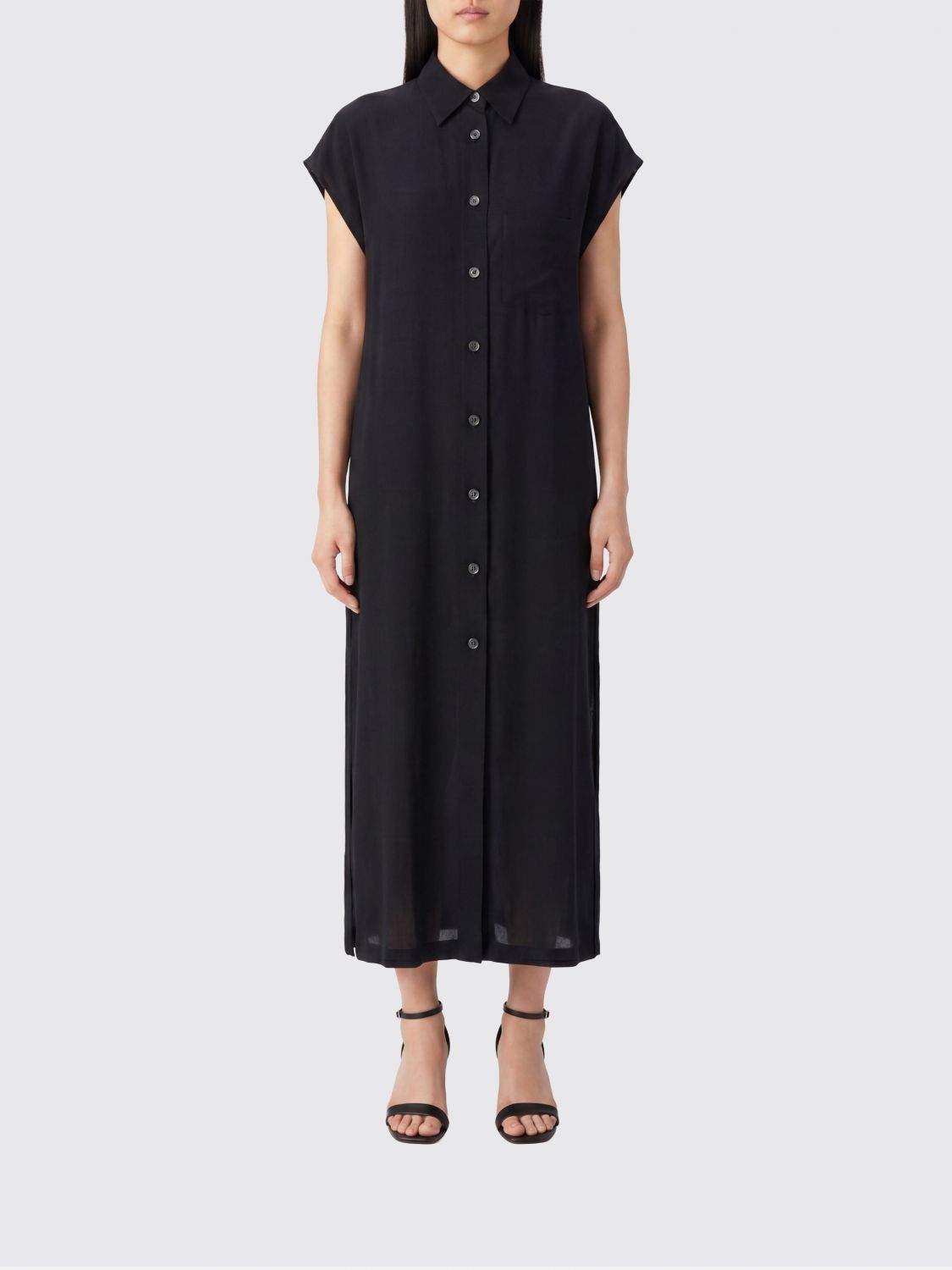 GRIFONI Dress Woman color Black
