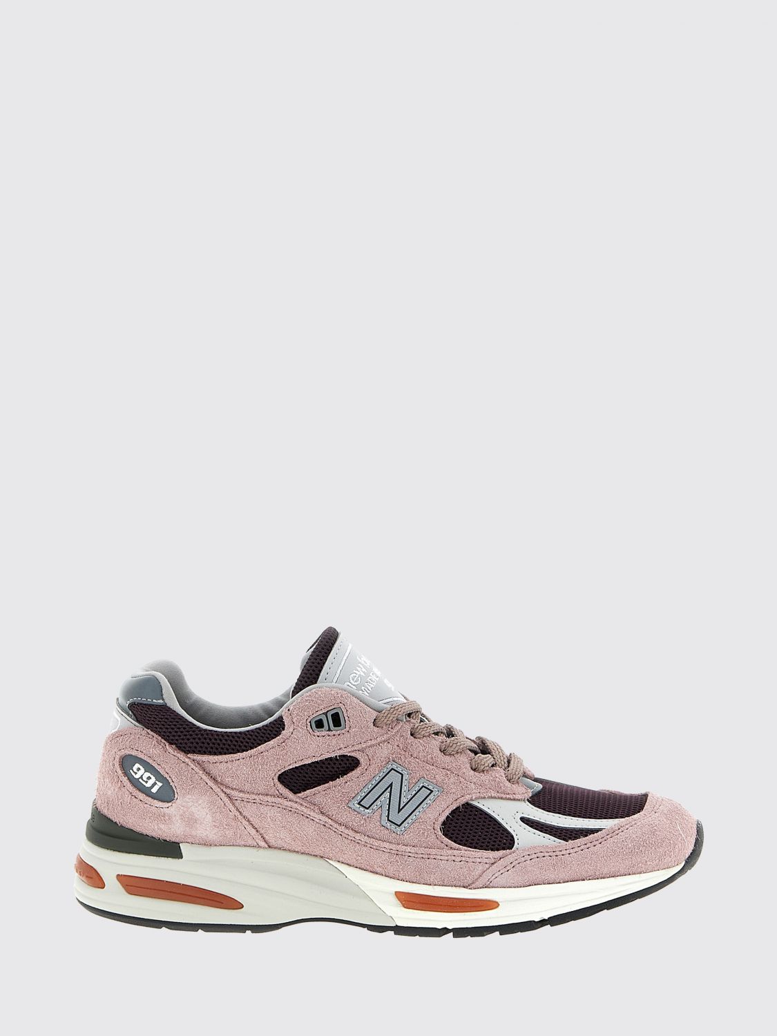 NEW BALANCE Sneakers Made in UK 991v2 in suede e mesh multicolore