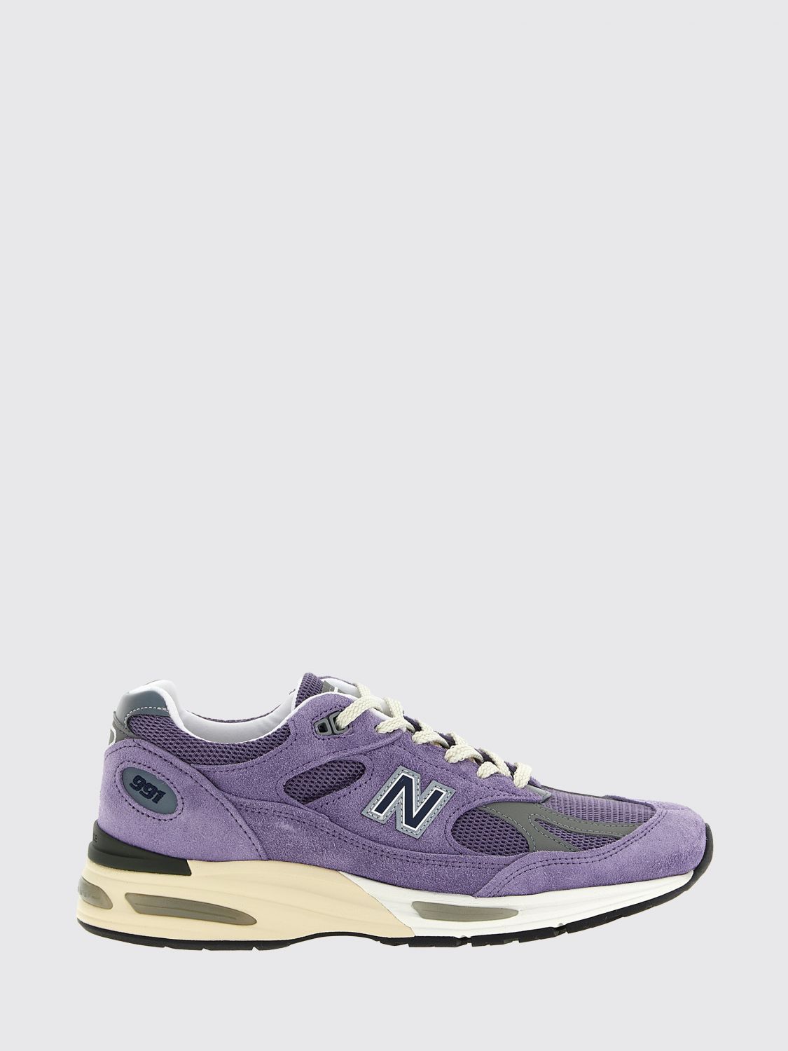 NEW BALANCE Sneakers Made in UK 991v2 in suede e mesh multicolore
