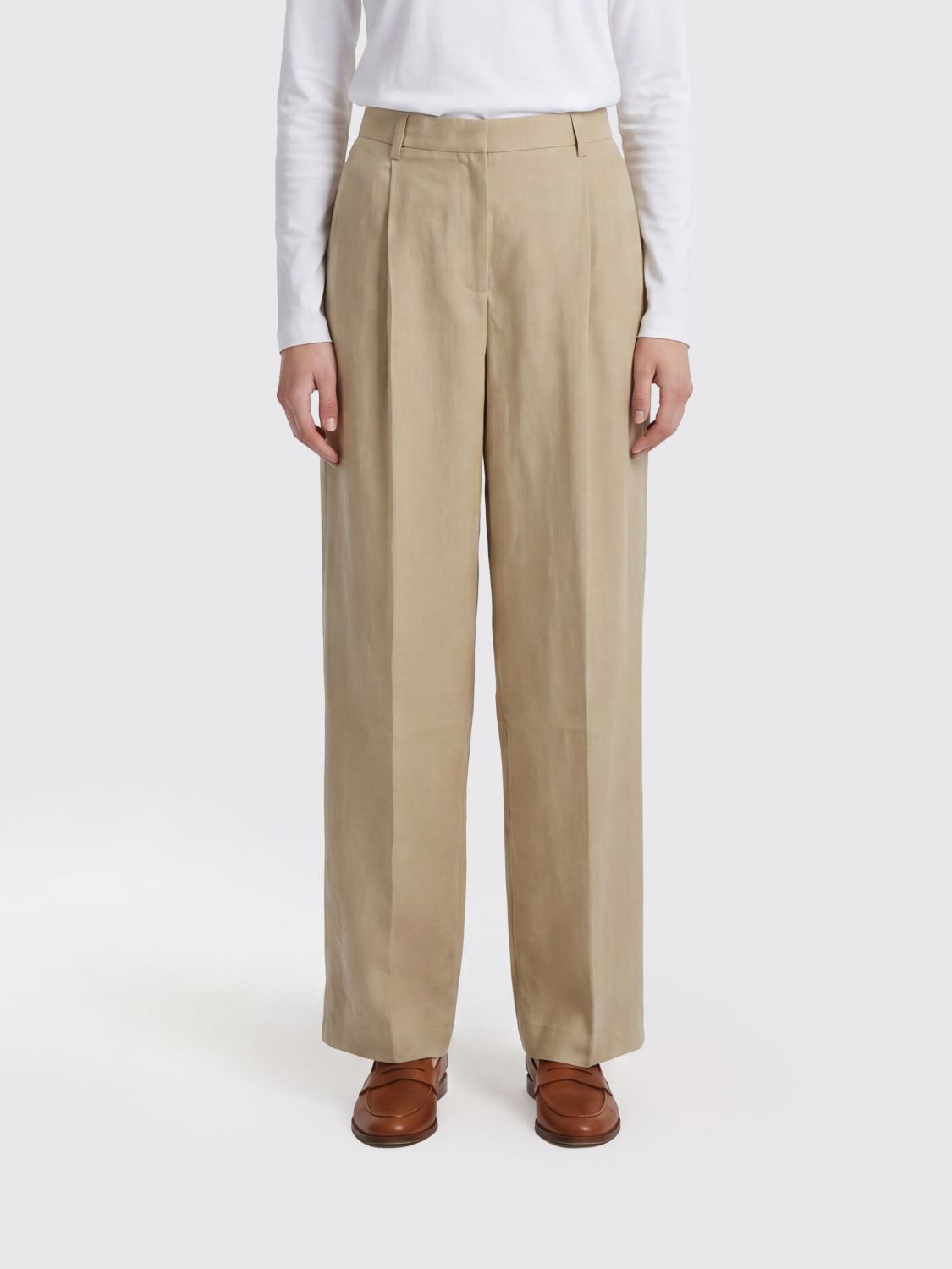 GRIFONI Pants Woman color Beige