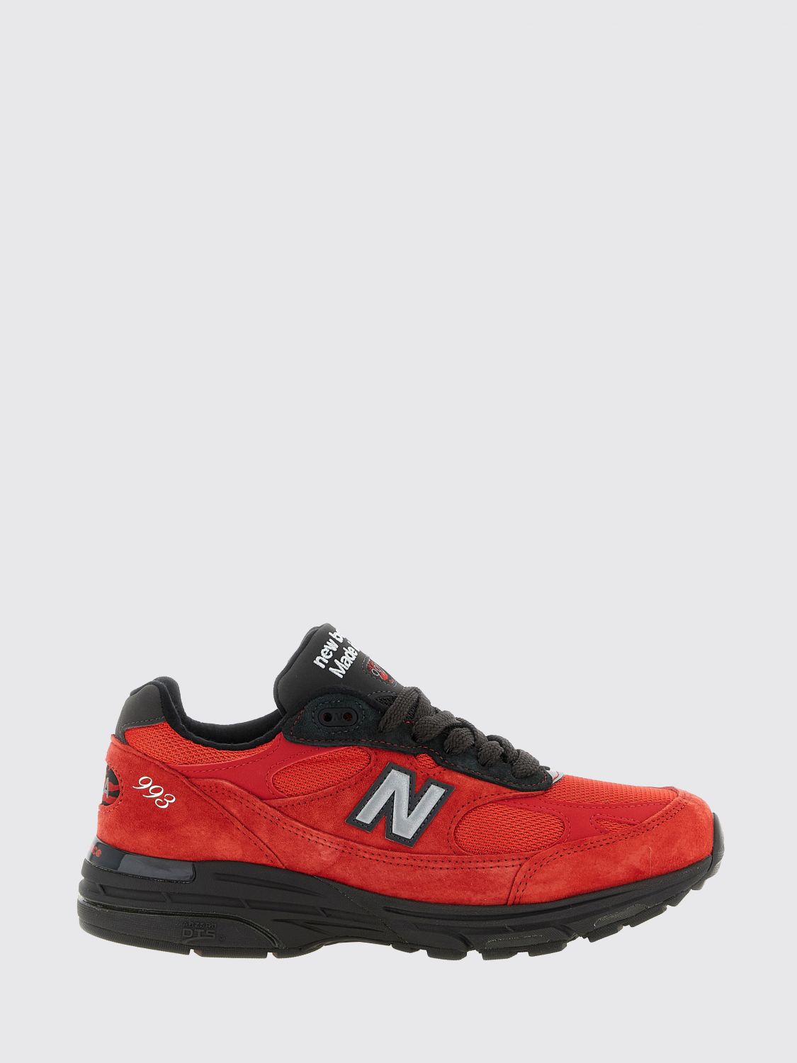 NEW BALANCE Sneakers Made in USA 993 in suede e mesh con ammortizzazione