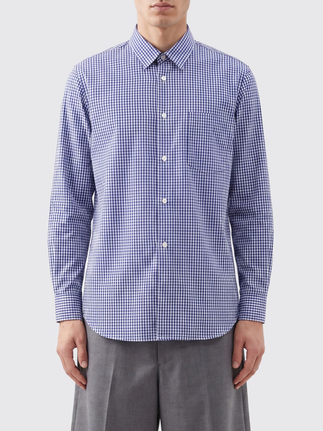 COMME DES GARÇONS SHIRT Relaxed Fit Vichy Check Cotton Shirt