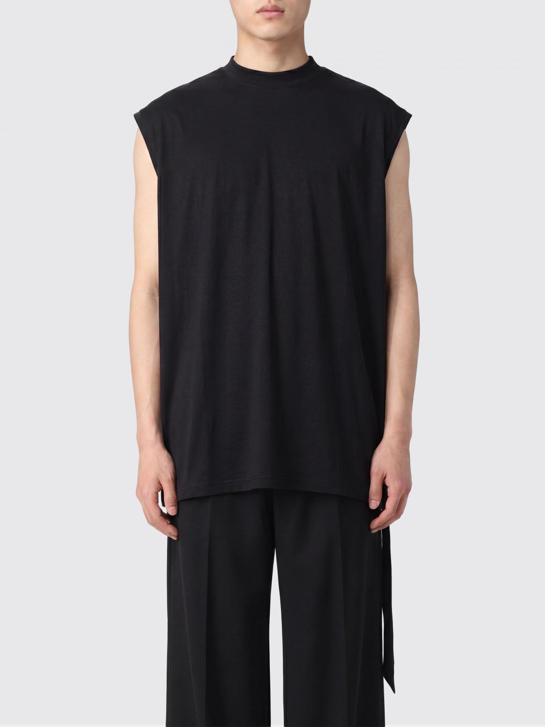 Rick Owens DRKSHDW Sleeveless Crew Neck Jersey Tank Top