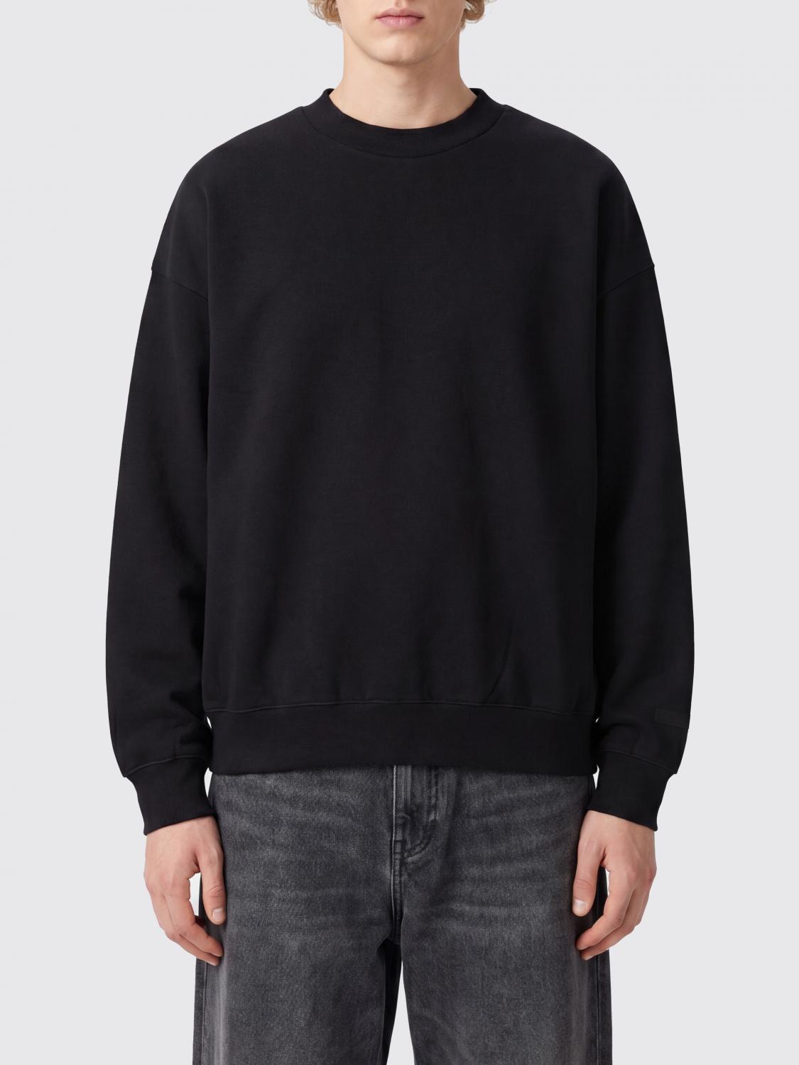 FEAR OF GOD Felpa girocollo in misto cotone con stampa slogan e spalle cadute