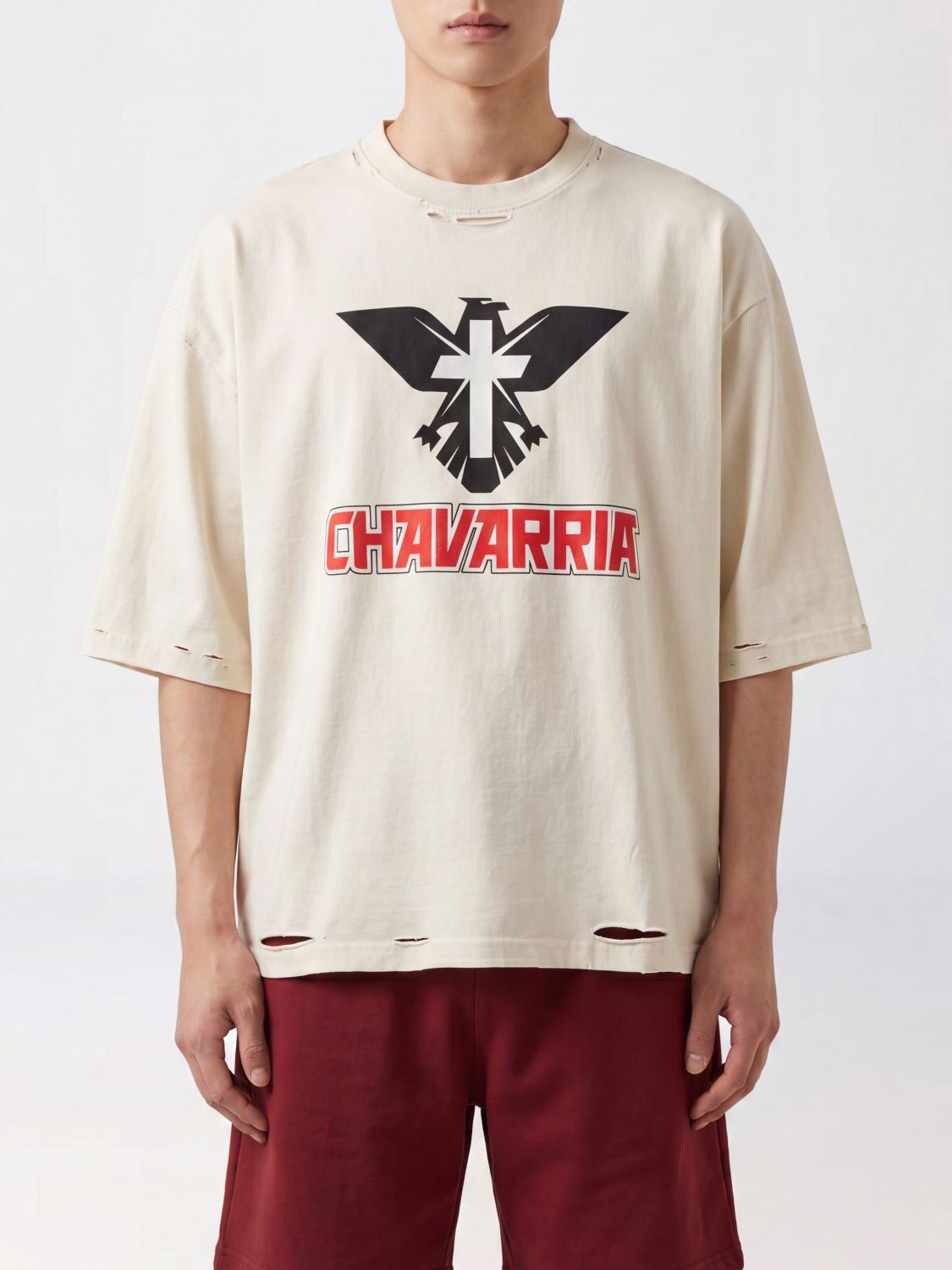 WILLY CHAVARRIA T-shirt relaxed fit in cotone con stampa grafica