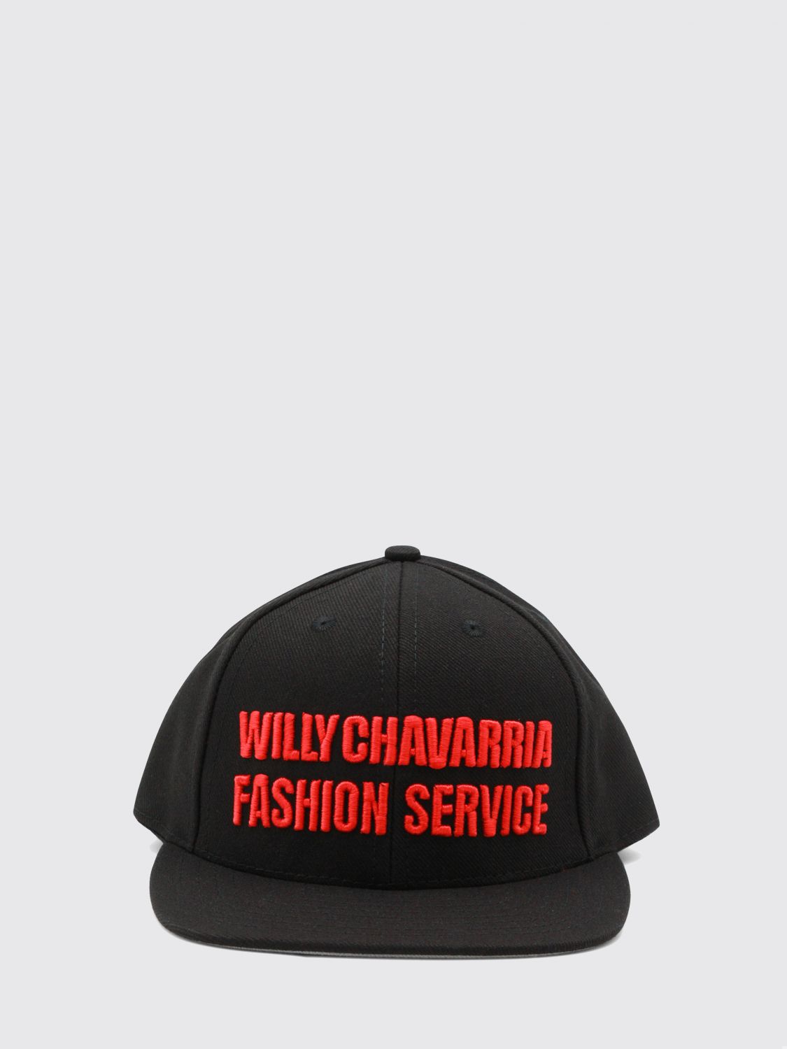 WILLY CHAVARRIA Cappello da baseball in twill di cotone con logo ricamato