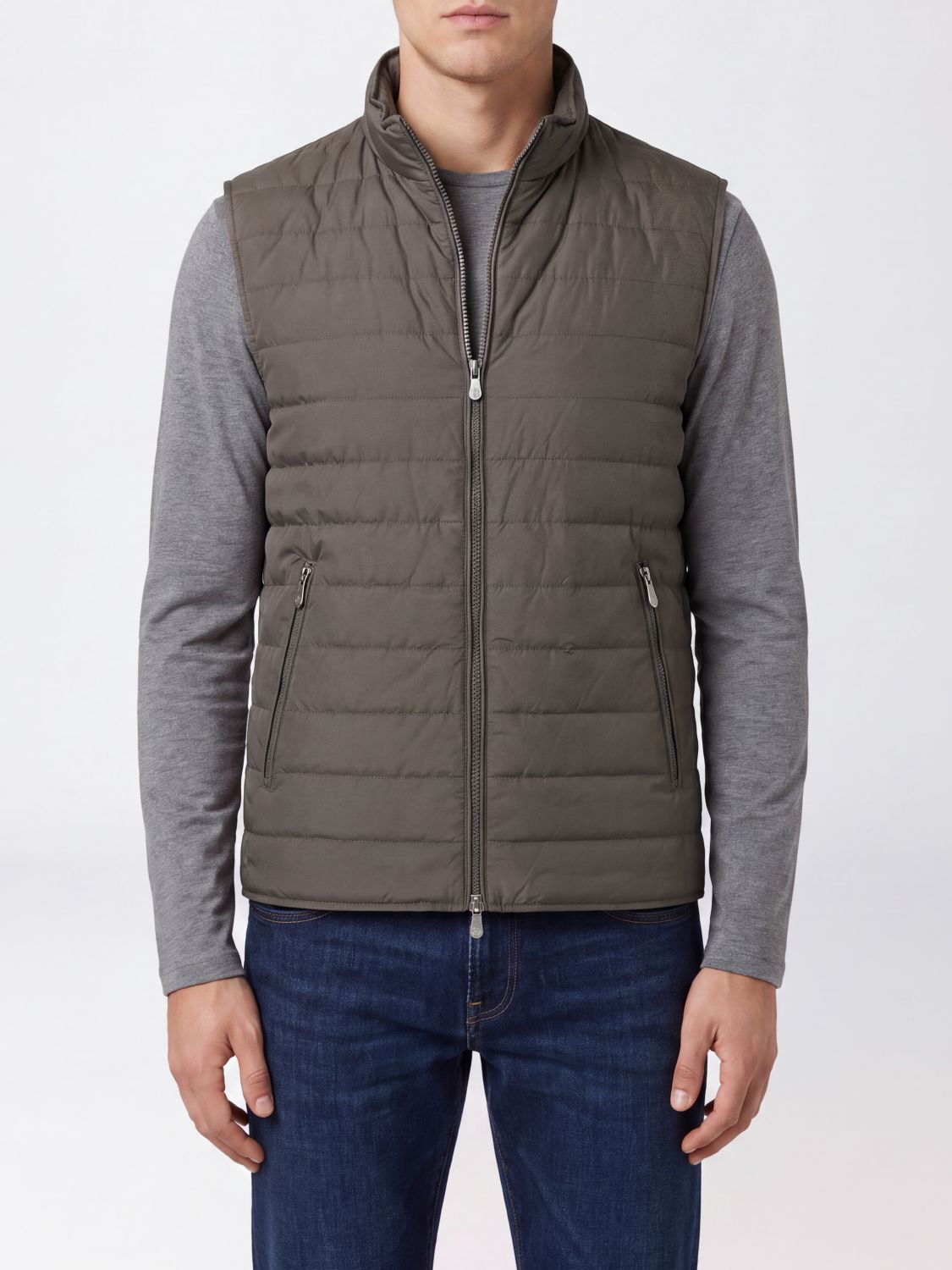 BRUNELLO CUCINELLI Jacket Men color Grey