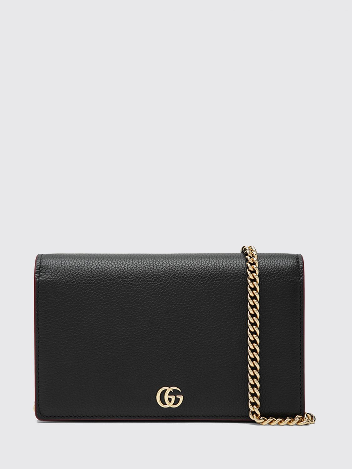 GUCCI Borsa a tracolla GG Marmont in pelle matelassé con monogramma
