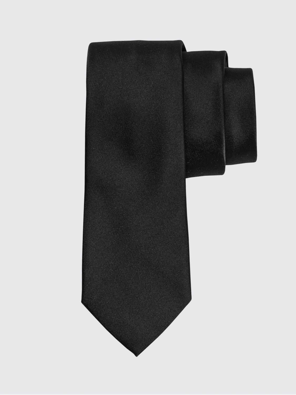 FERRAGAMO Solid Colour Pure Silk Formal Tie