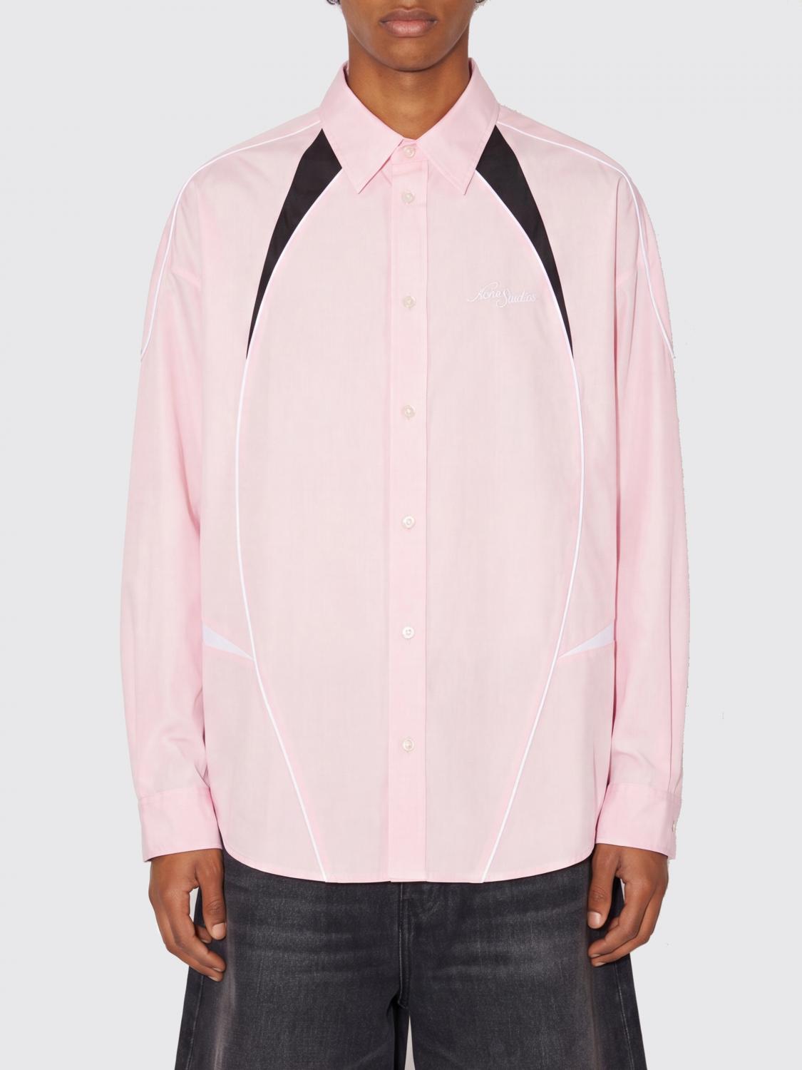 ACNE STUDIOS Camicia in popeline di cotone con vestibilità relaxed fit