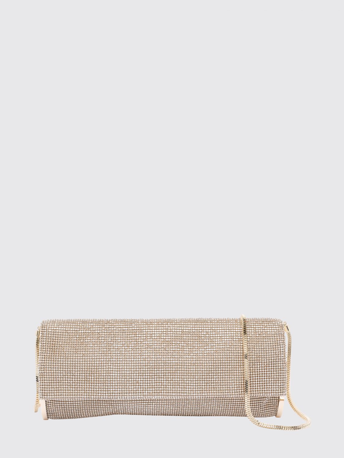 Benedetta Bruzziches Clutch Woman Color Brown In Neutral