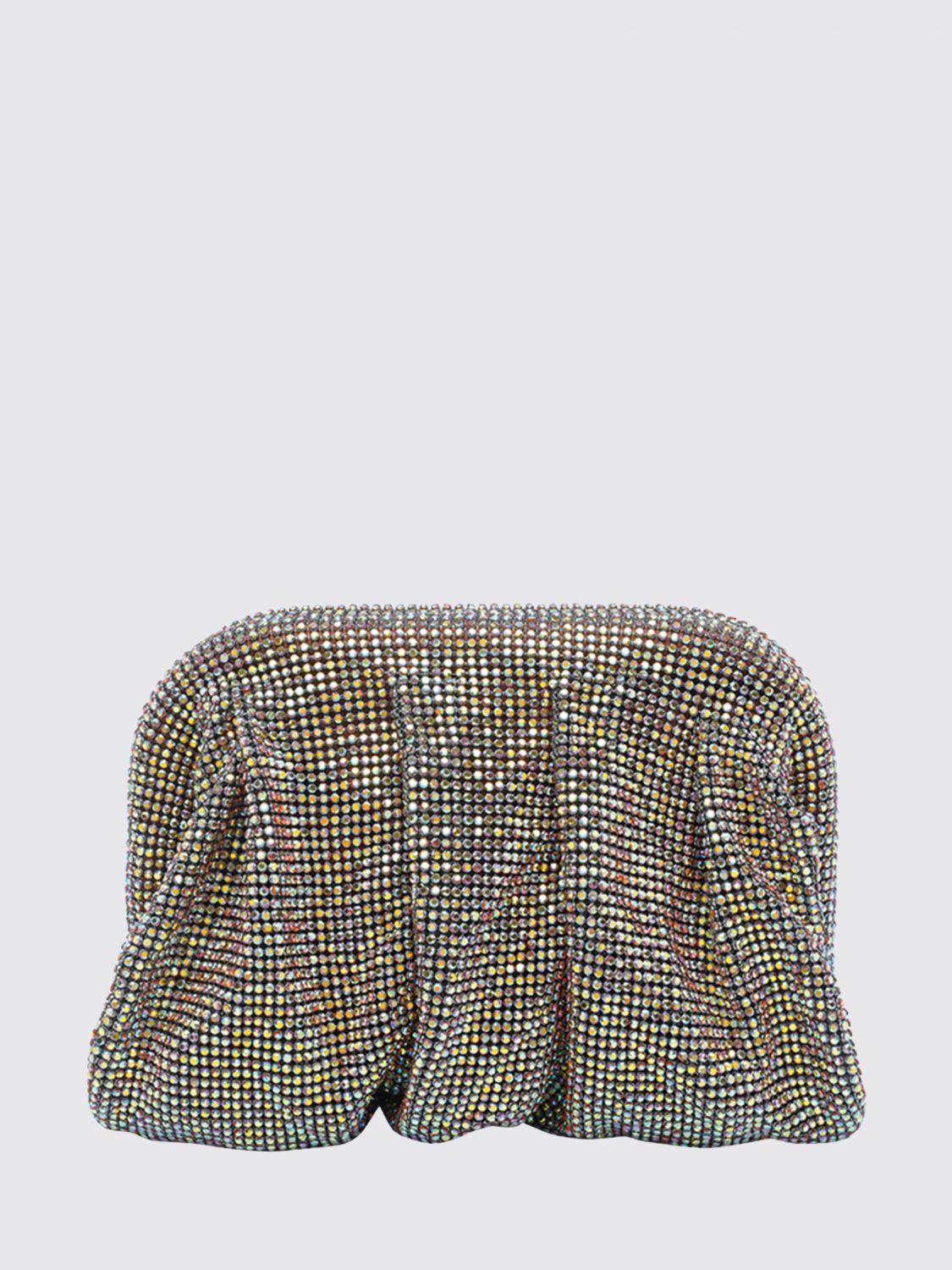 Benedetta Bruzziches Clutch Woman Color Brown In Multi