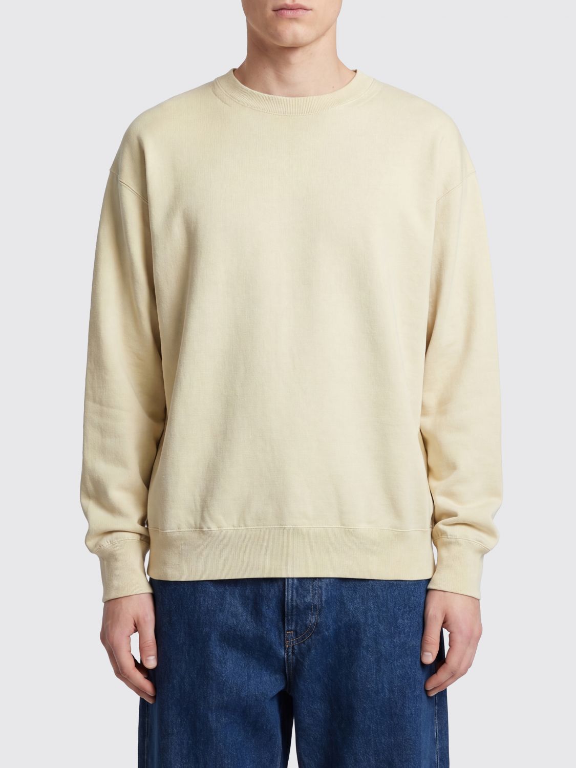 AURALEE Relaxed Fit Long-Sleeved Cotton Crewneck Sweatshirt　AURALEE リラックスフィット 長袖 コットン クルーネック スウェットシャツ AURALEE
