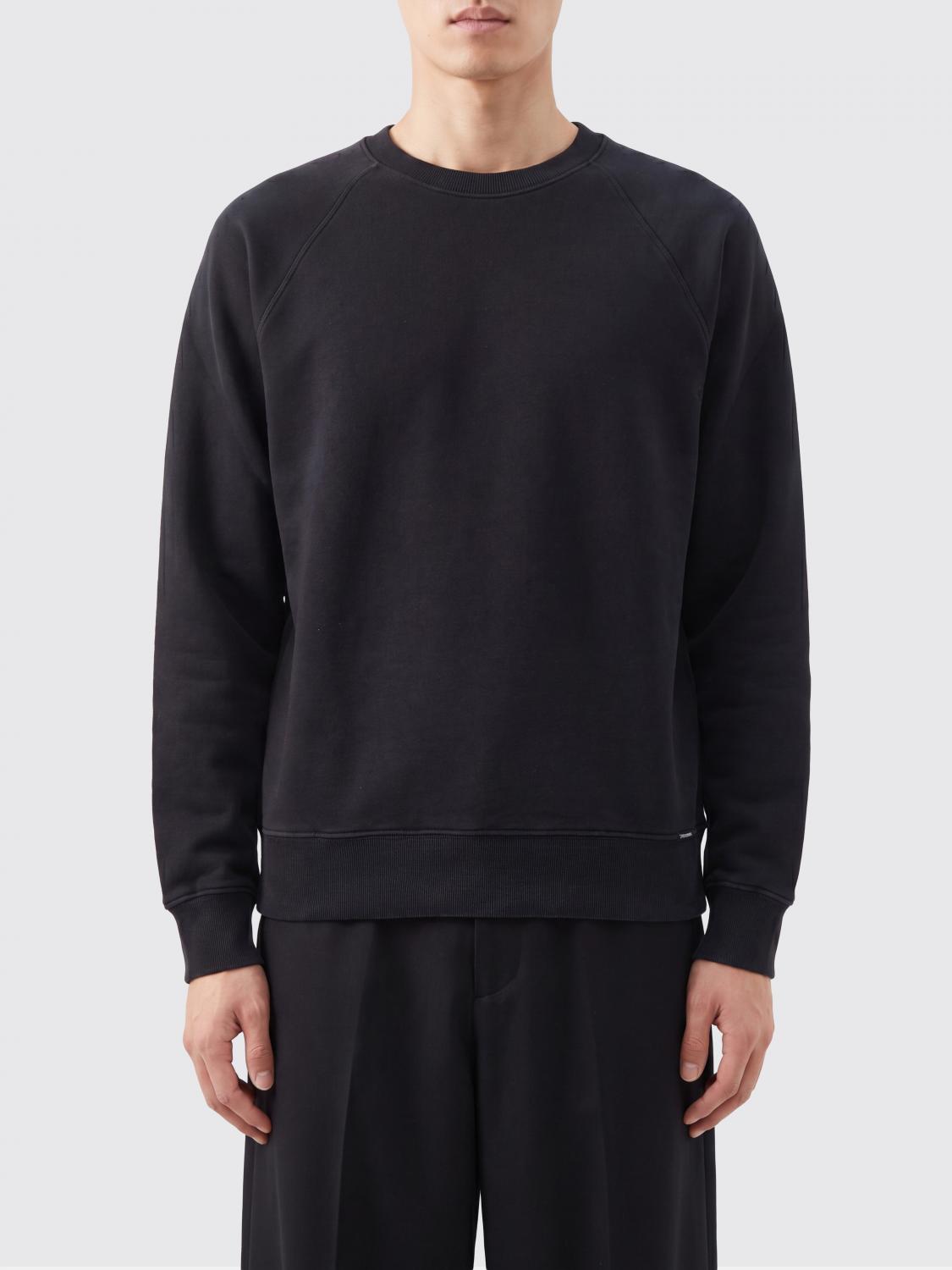 TOM FORD Felpa girocollo in cotone con vestibilità relaxed e spalle cadute