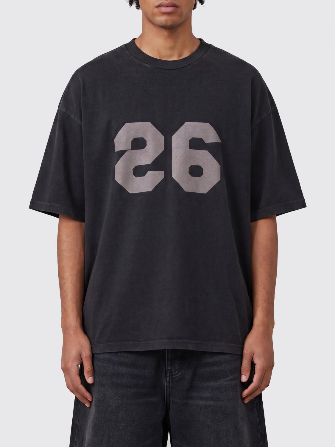 FEAR OF GOD T-shirt relaxed fit in cotone con stampa slogan e logo a contrasto