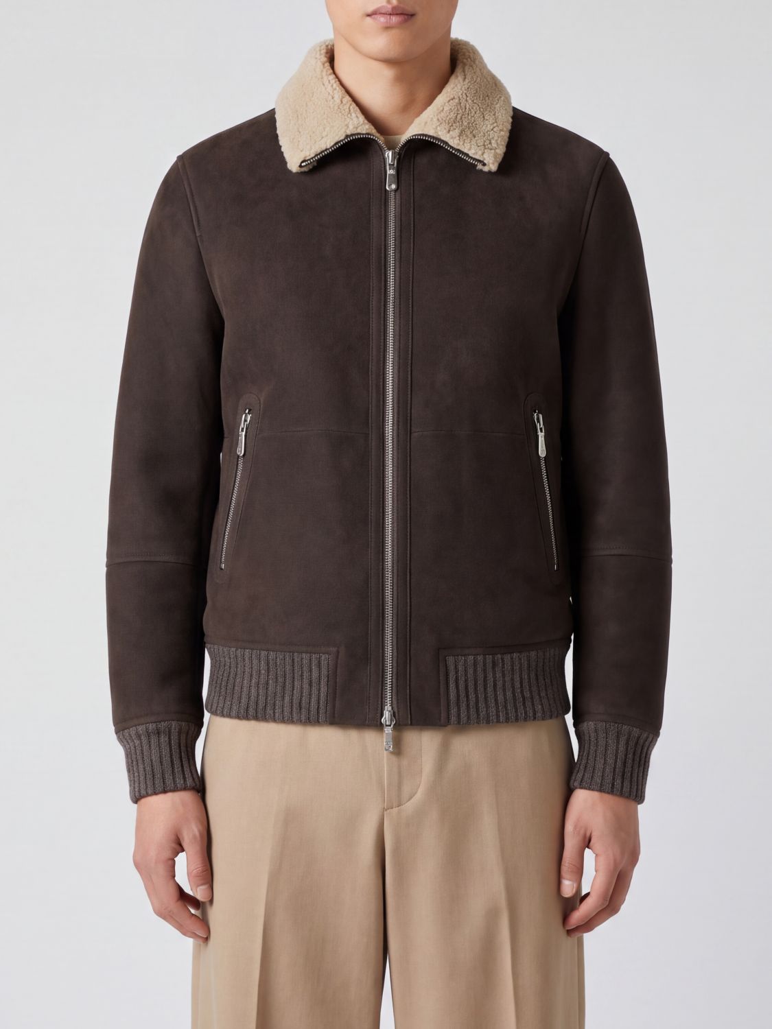 BRUNELLO CUCINELLI Jacket Men color Grey