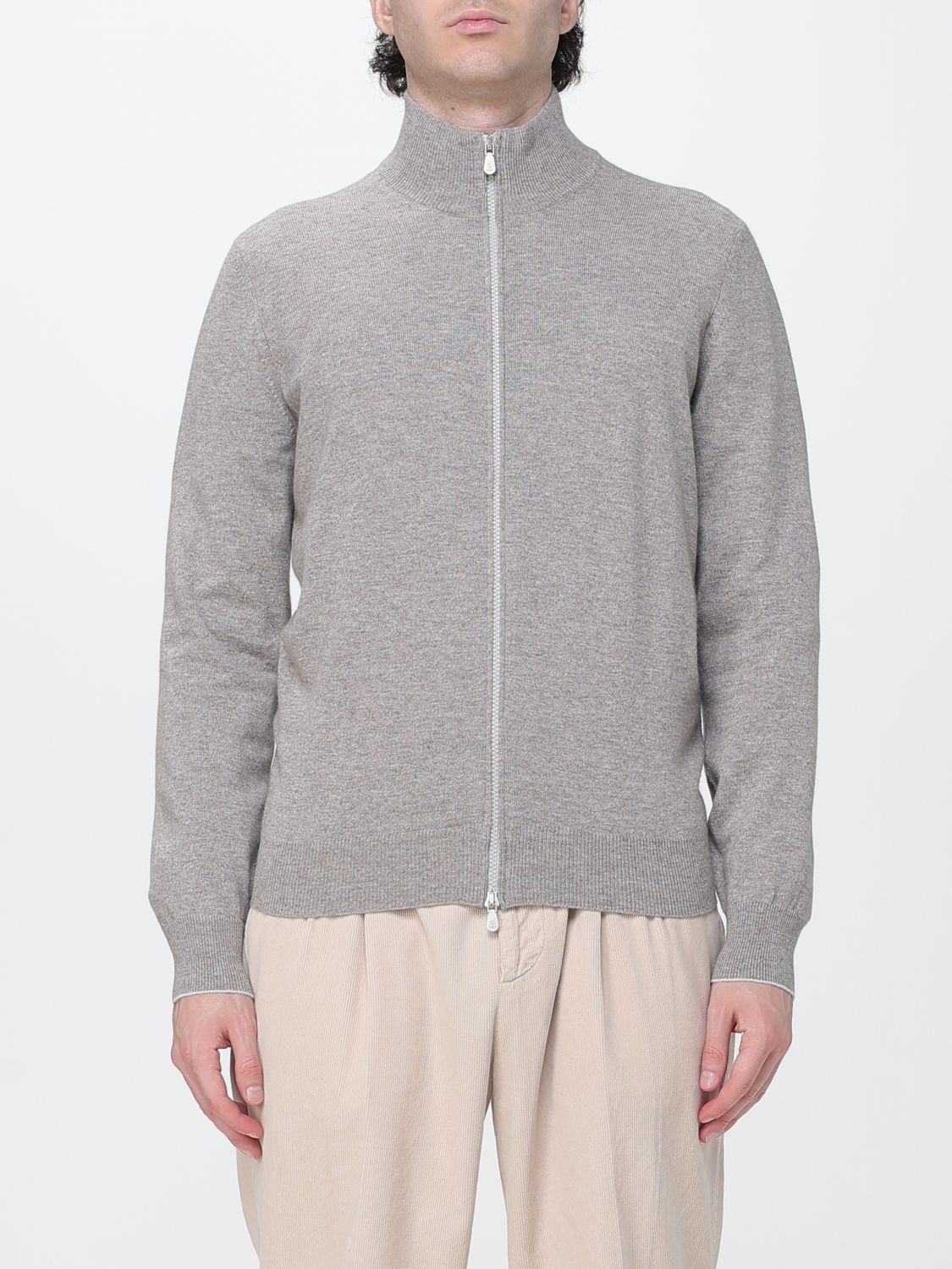BRUNELLO CUCINELLI Sweater Men color Grey 1