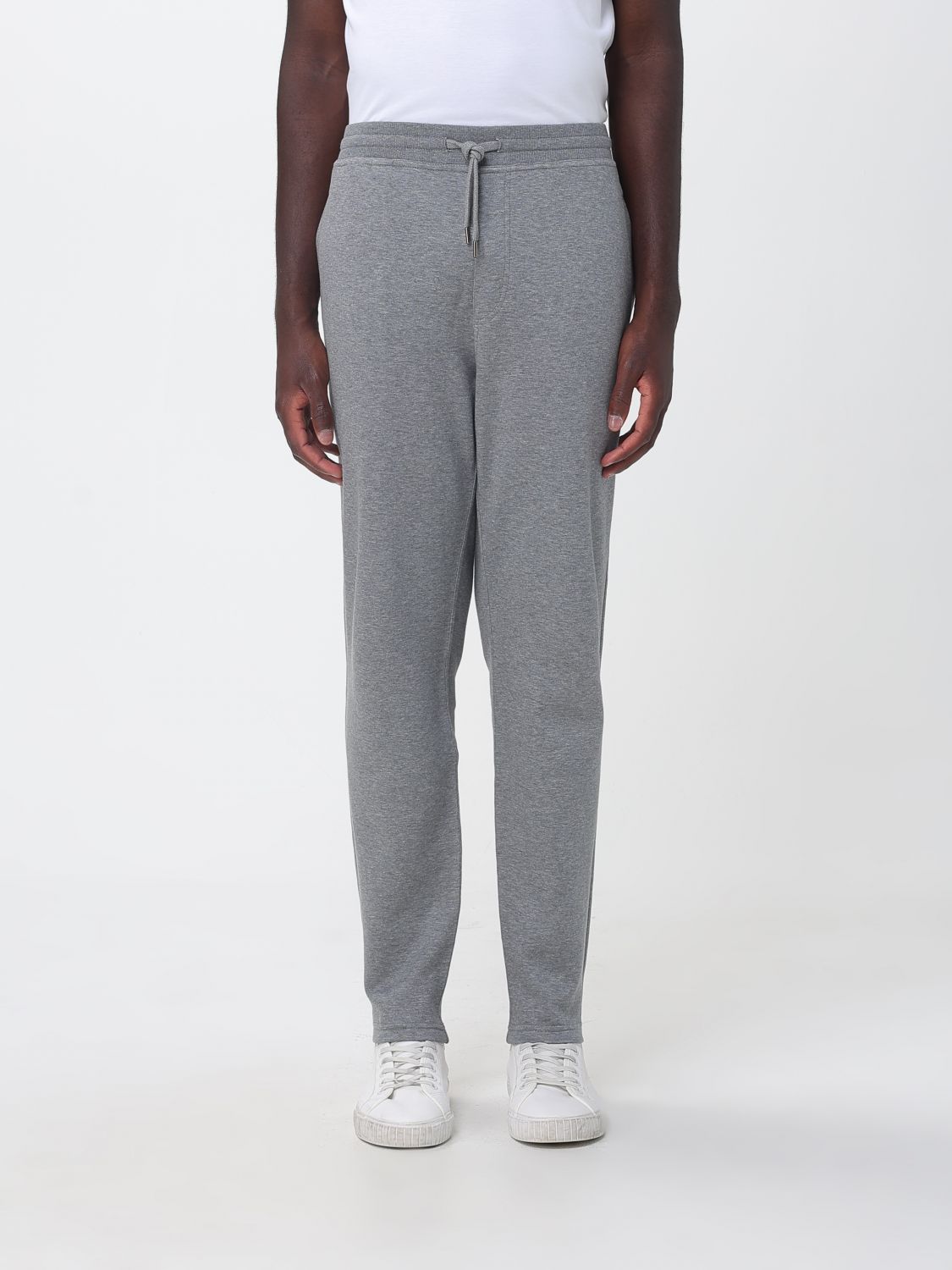 BRUNELLO CUCINELLI BRUNELLO CUCINELLI Silk and Wool Jogger Trousers with Drawstring Waist　BRUNELLO CUCINELLI シルクとウールのドローストリングウエスト付きジョガーパンツ
