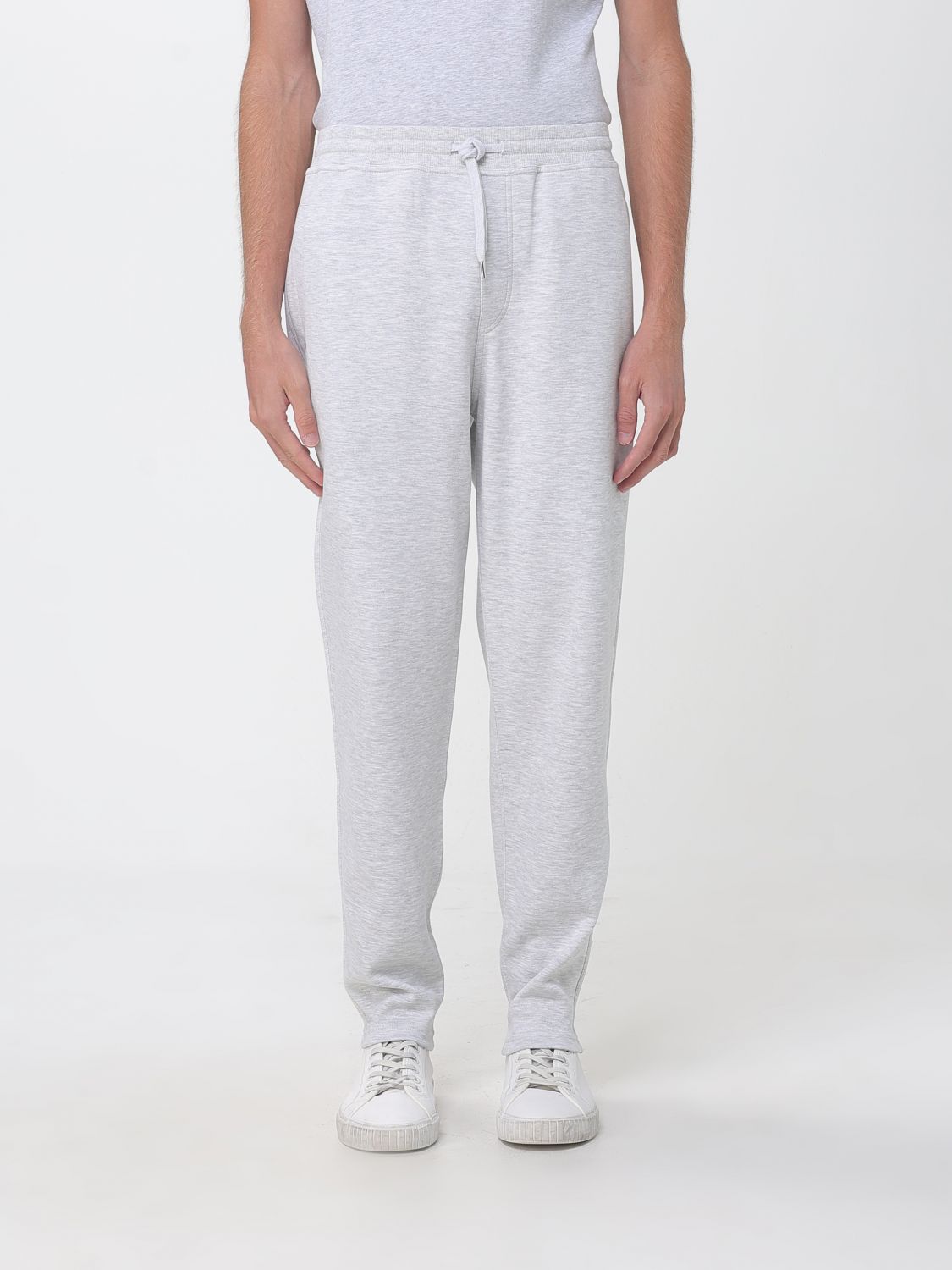 BRUNELLO CUCINELLI Wool and Silk Drawstring Jogging Trousers